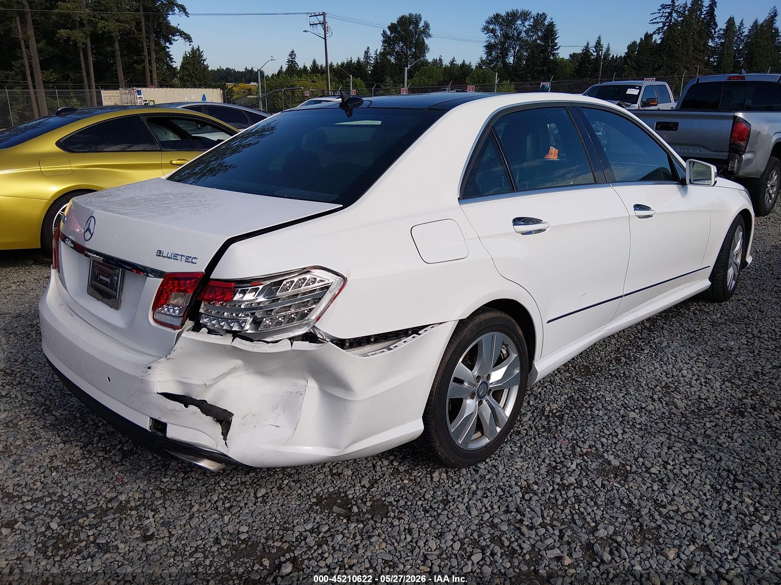 2013 Mercedes-benz E 350 Bluetec   Белый vin: WDDHF2EB1DA740685