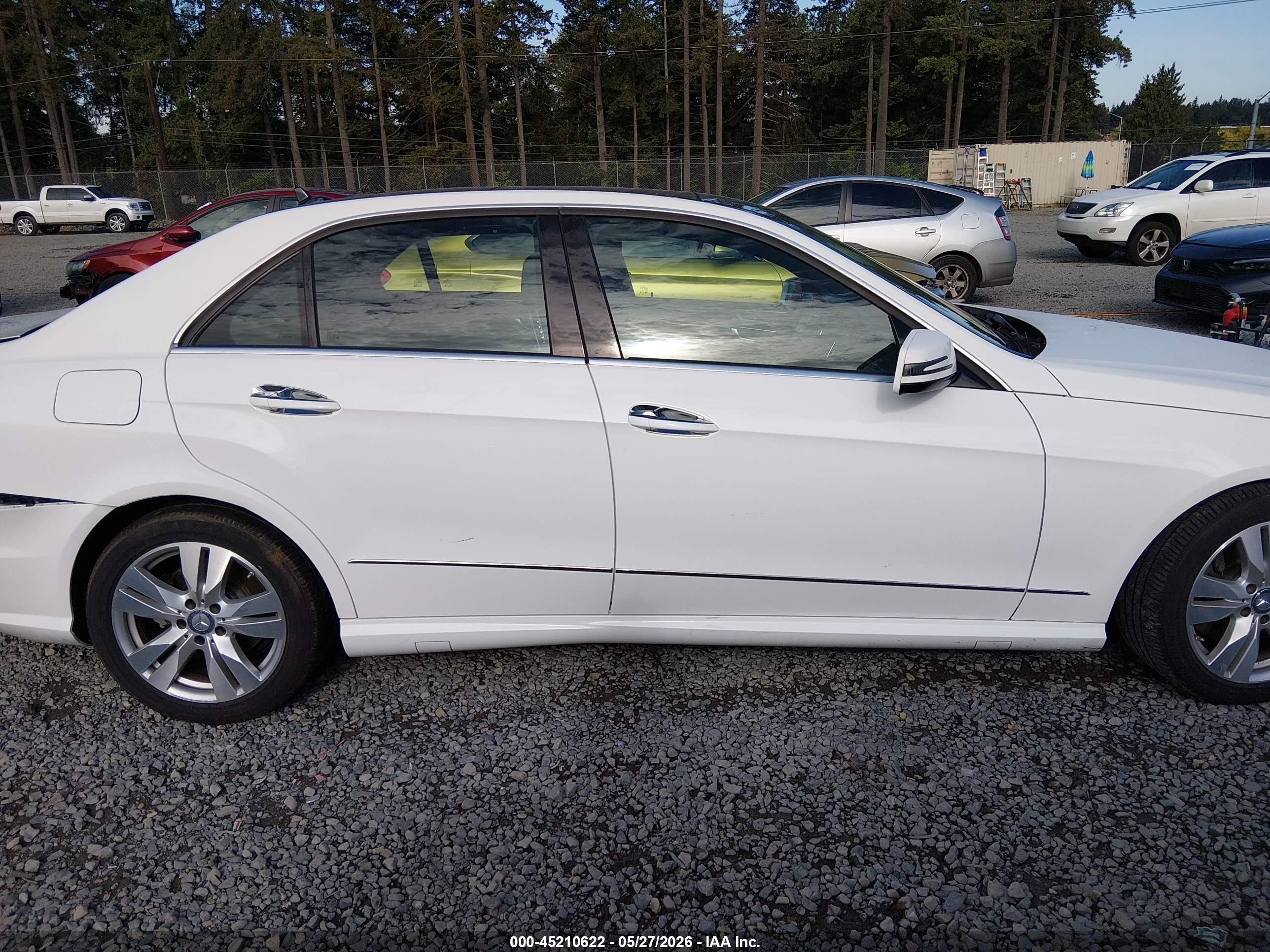 2013 Mercedes-benz E 350 Bluetec   Белый vin: WDDHF2EB1DA740685