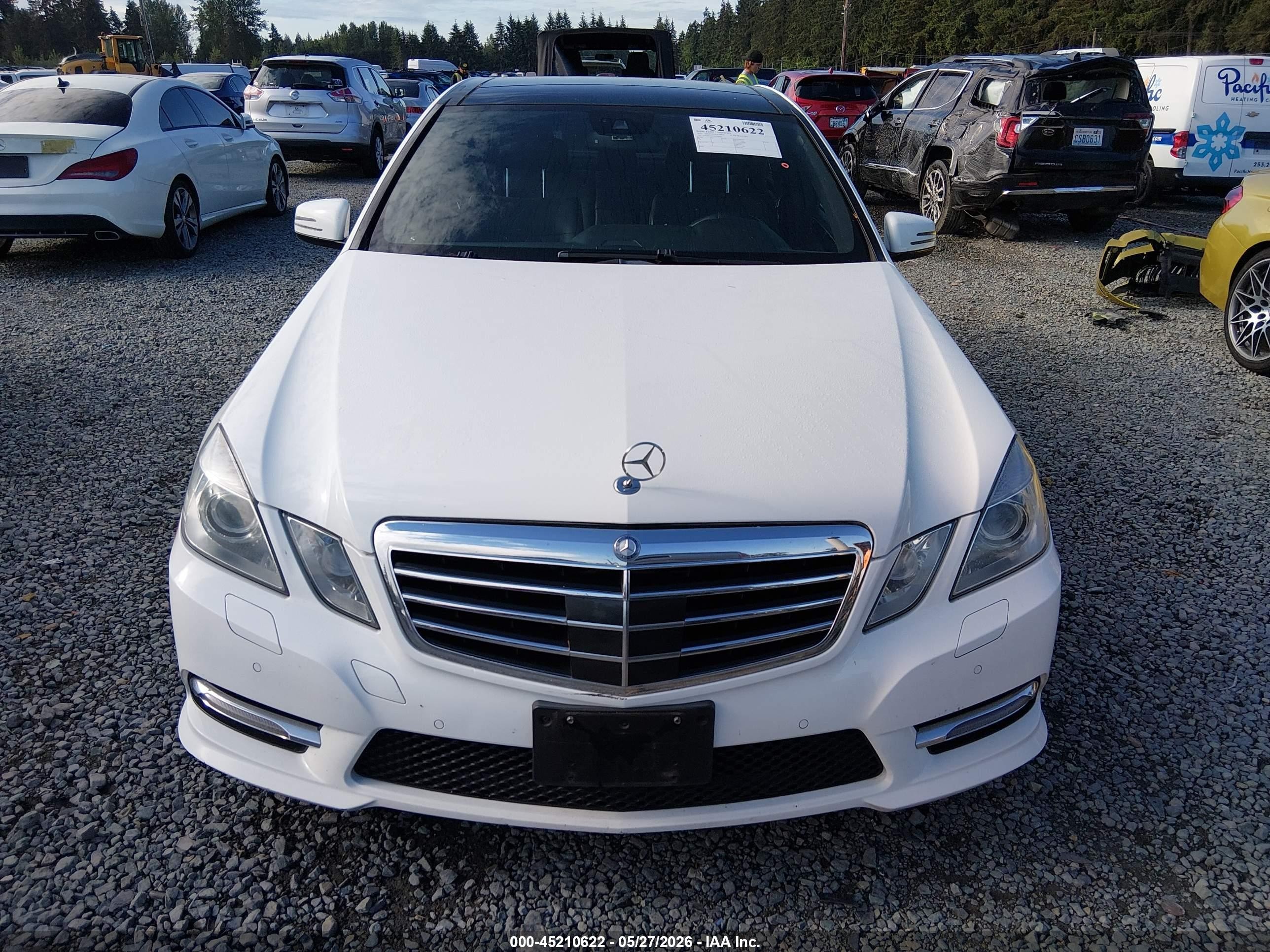 2013 Mercedes-benz E 350 Bluetec   Белый vin: WDDHF2EB1DA740685