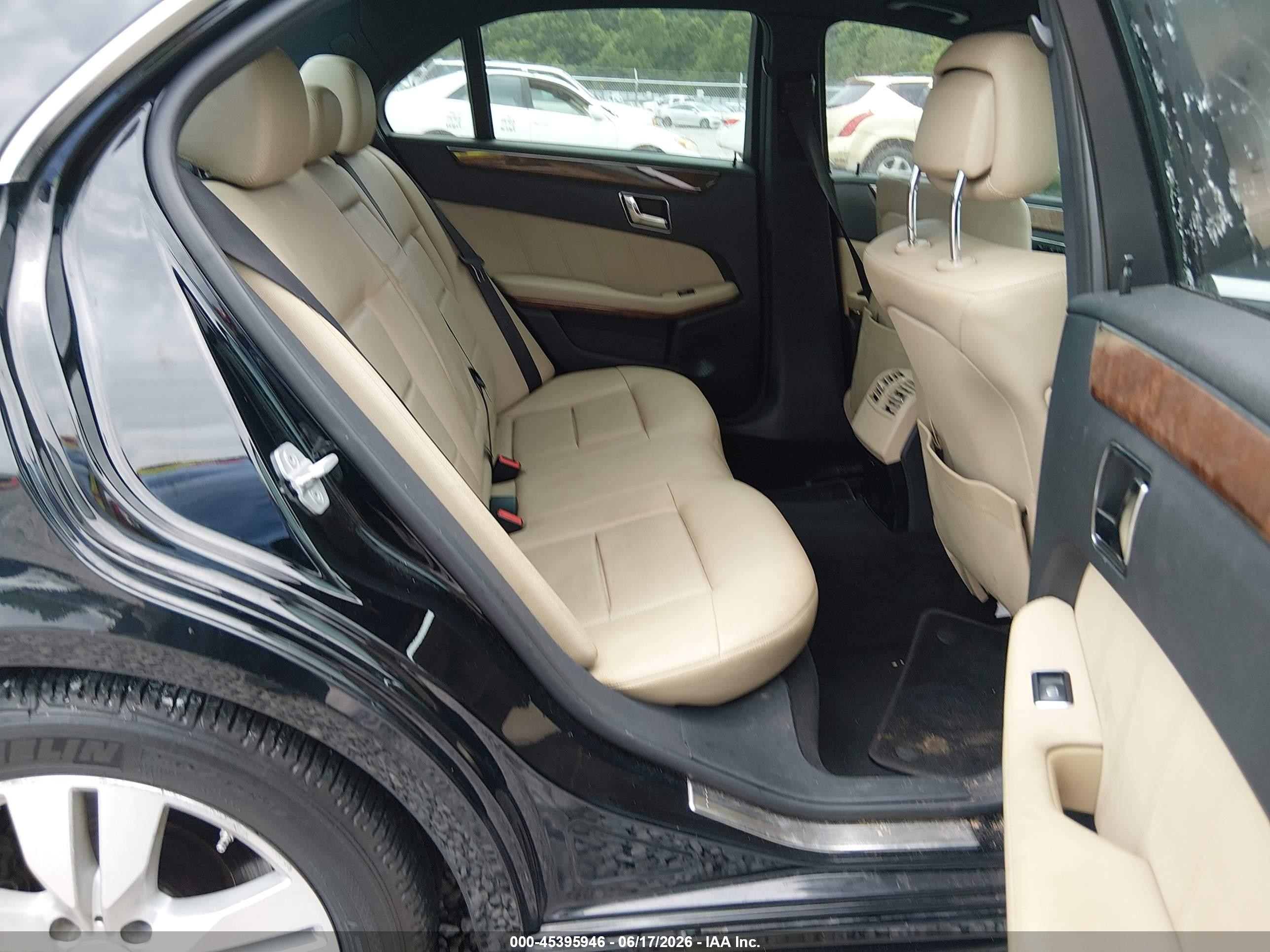 2011 Mercedes-benz E 350 Bluetec   Черный vin: WDDHF2EB2BA416710