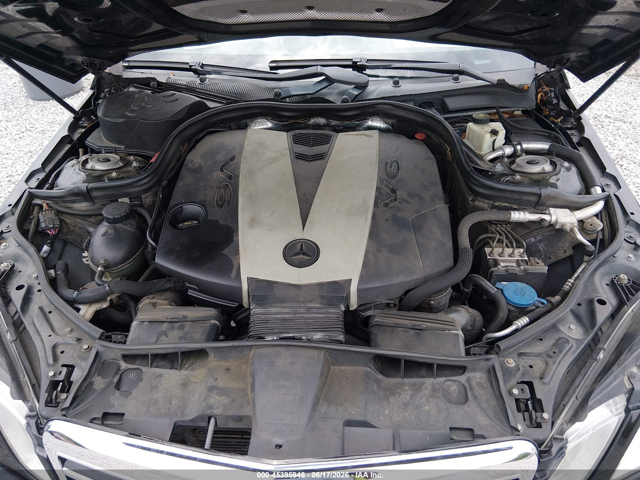 2011 Mercedes-benz E 350 Bluetec   Черный vin: WDDHF2EB2BA416710