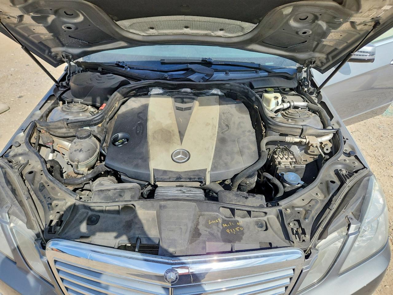2011 Mercedes-benz E 350 Bluetec Silver vin: WDDHF2EB3BA378291