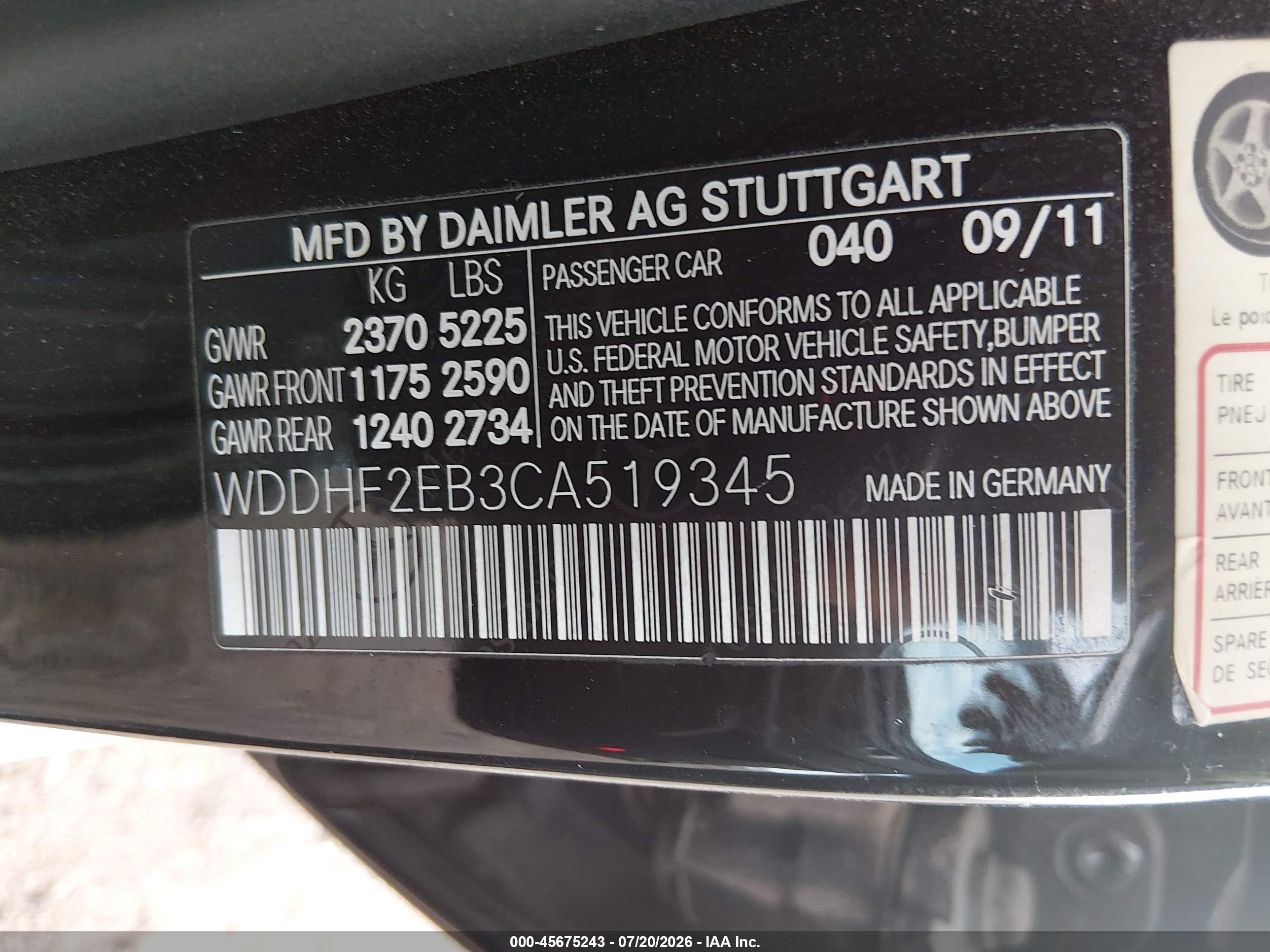 2012 Mercedes-benz E 350 Bluetec Black vin: WDDHF2EB3CA519345