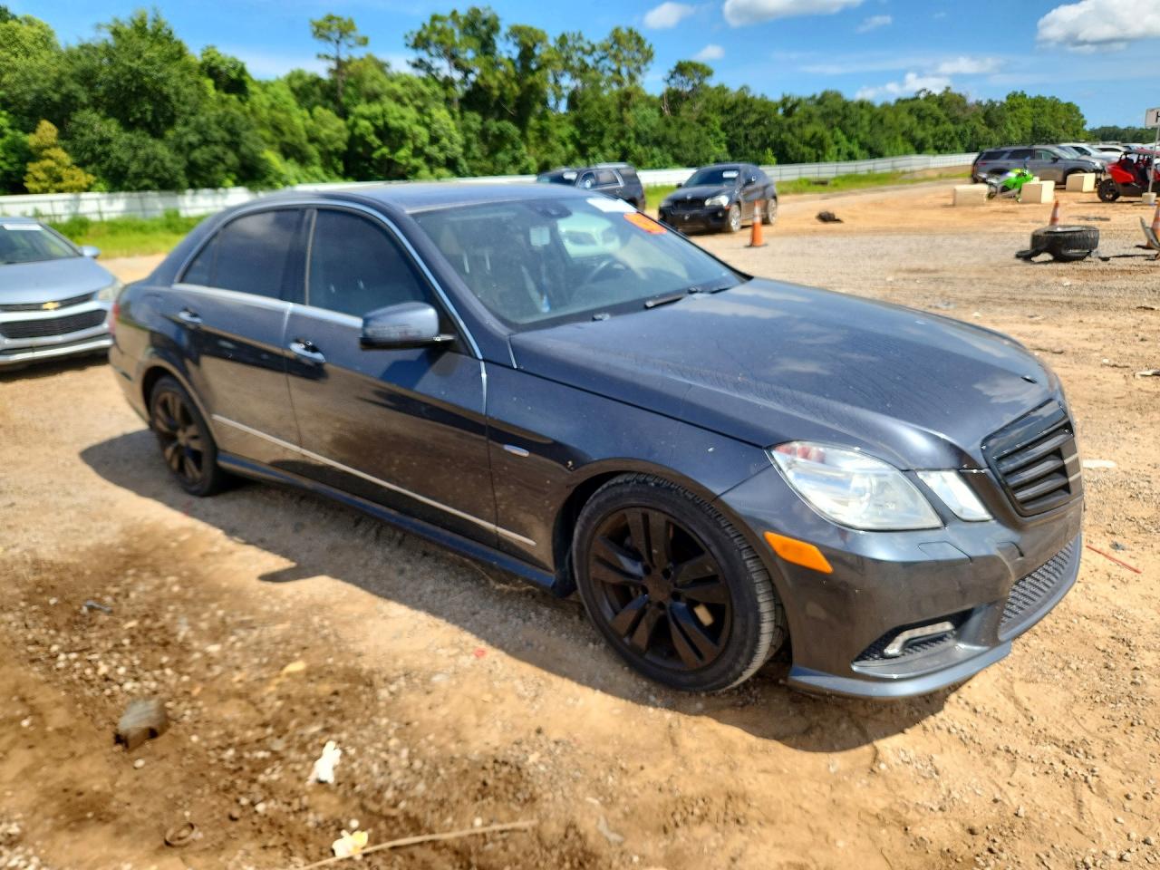 2011 Mercedes-benz E 350 Bluetec Gray vin: WDDHF2EB4BA374489