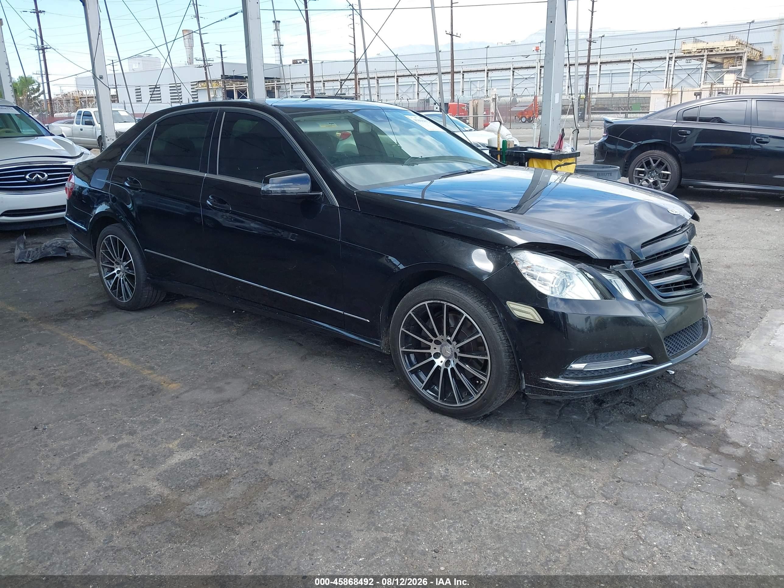 2013 Mercedes-benz E 350 Bluetec   Black vin: WDDHF2EB4DA753625