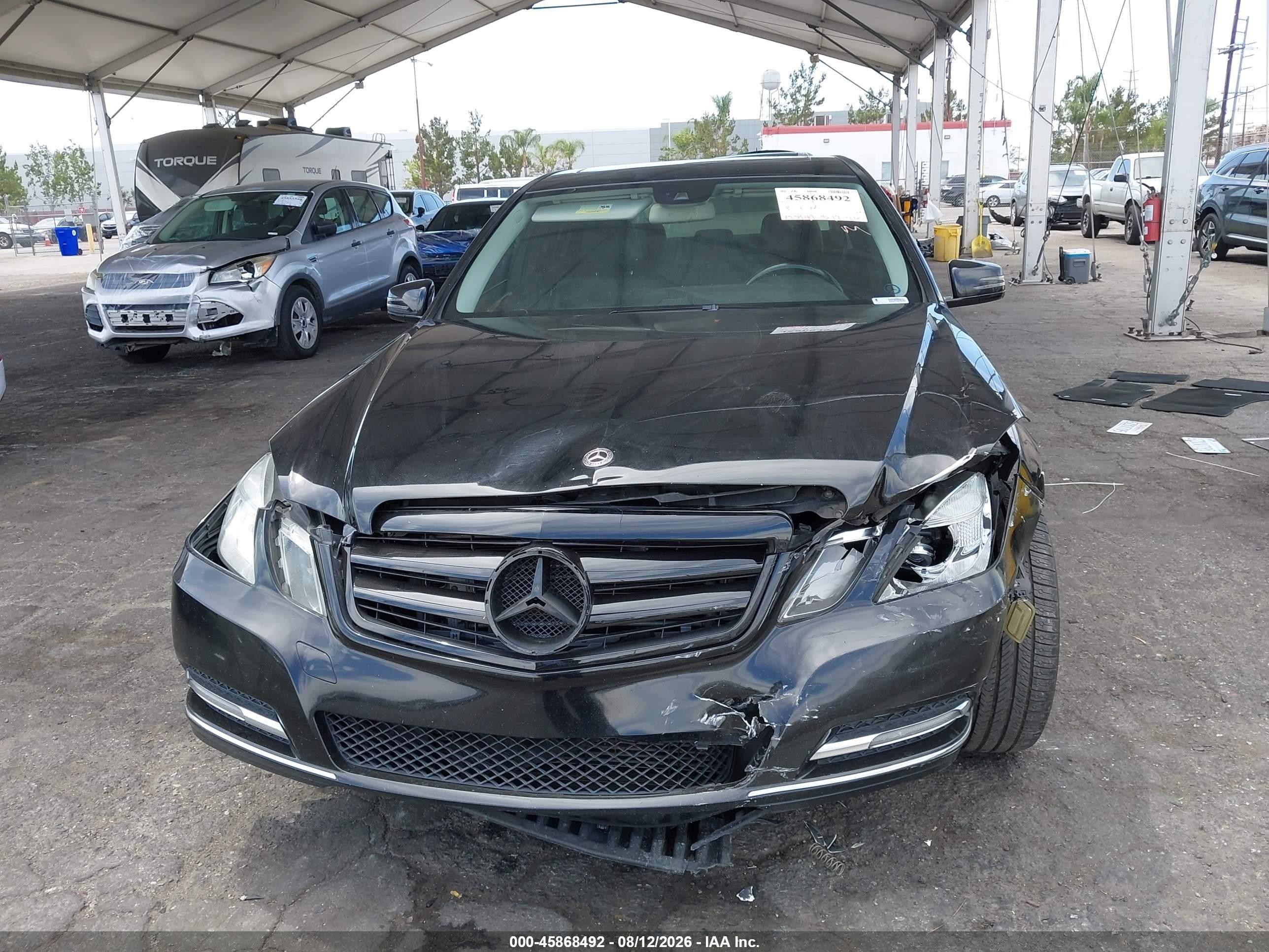 2013 Mercedes-benz E 350 Bluetec   Black vin: WDDHF2EB4DA753625