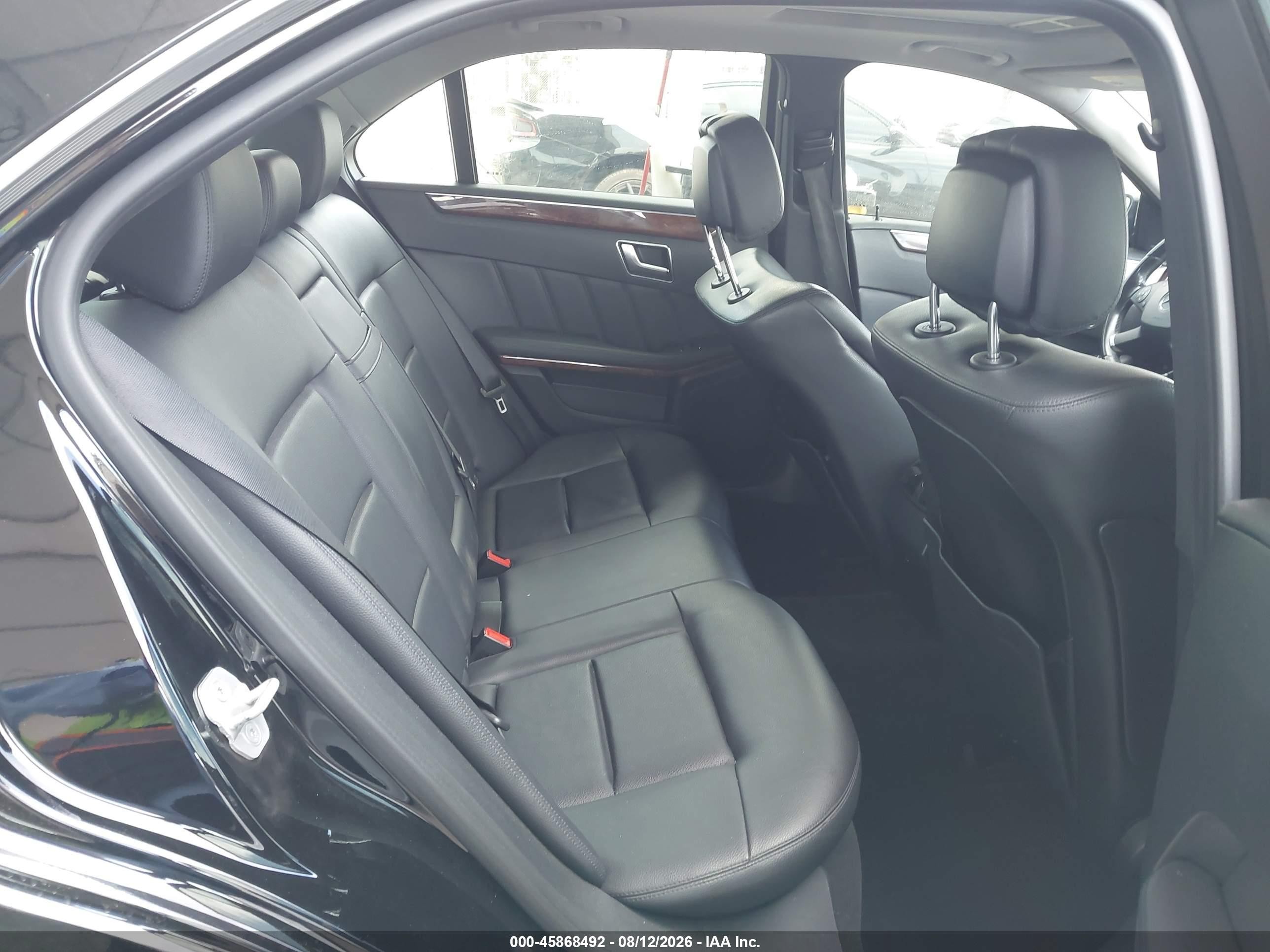 2013 Mercedes-benz E 350 Bluetec   Black vin: WDDHF2EB4DA753625