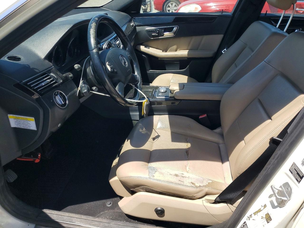 2012 Mercedes-benz E 350 Bluetec White vin: WDDHF2EB5CA592295