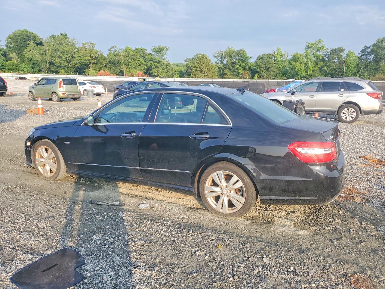 2011 Mercedes-benz E 350 Bluetec Black vin: WDDHF2EB6BA455817