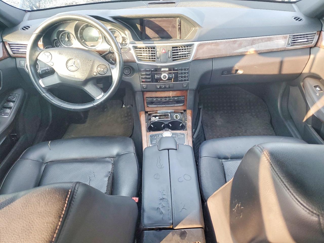 2011 Mercedes-benz E 350 Bluetec Black vin: WDDHF2EB6BA455817