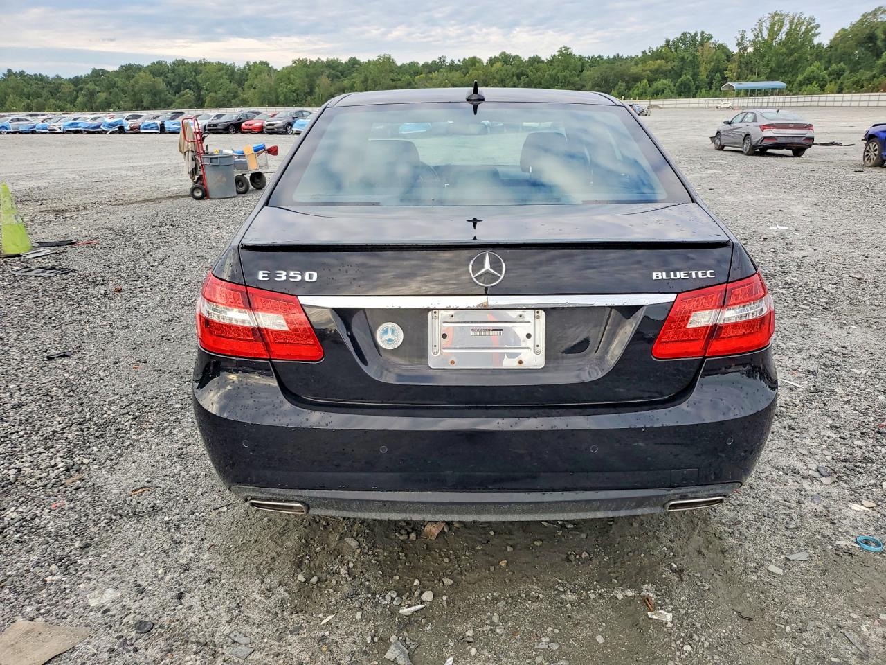 2011 Mercedes-benz E 350 Bluetec Black vin: WDDHF2EB6BA455817