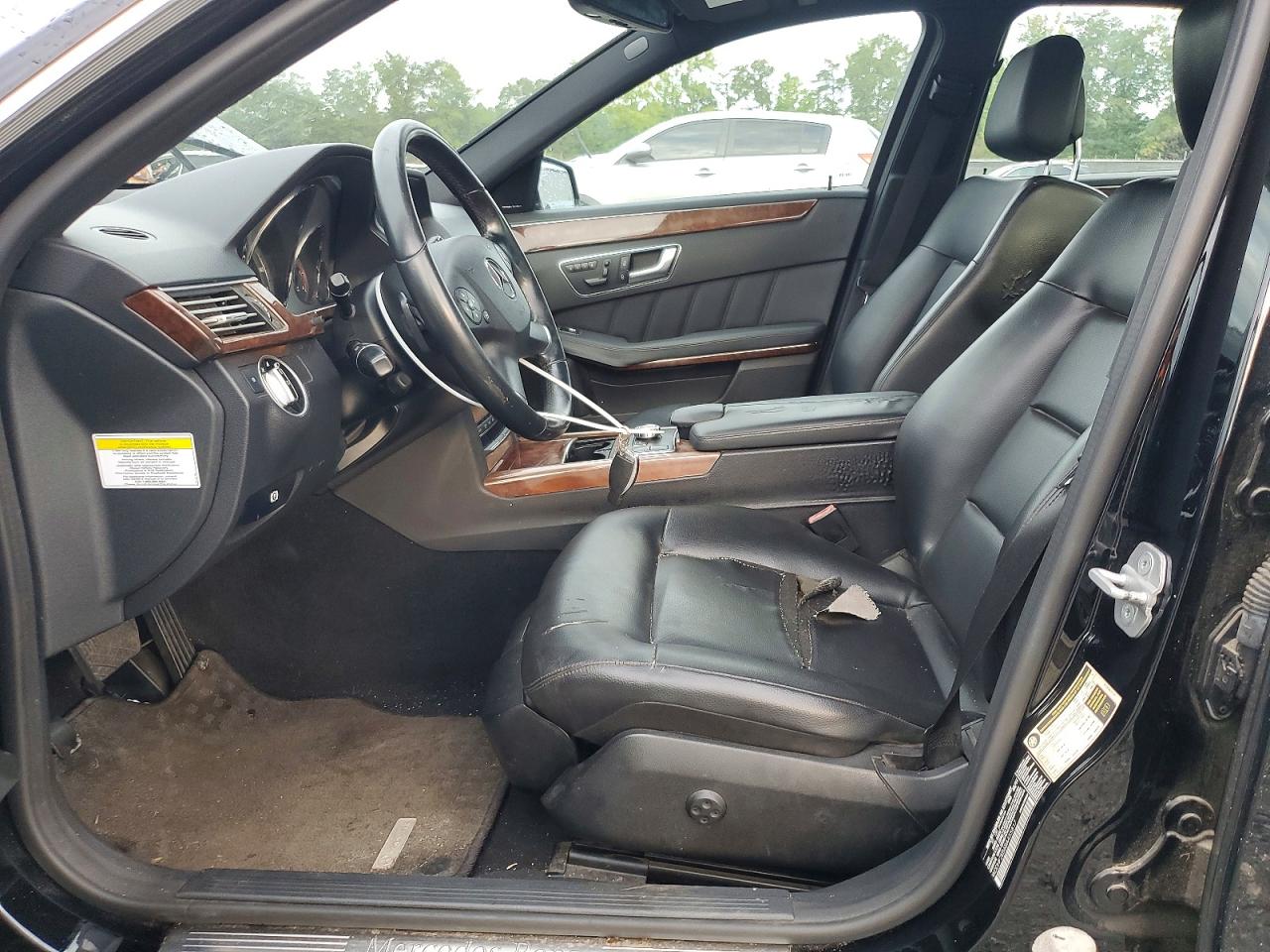 2011 Mercedes-benz E 350 Bluetec Black vin: WDDHF2EB6BA455817