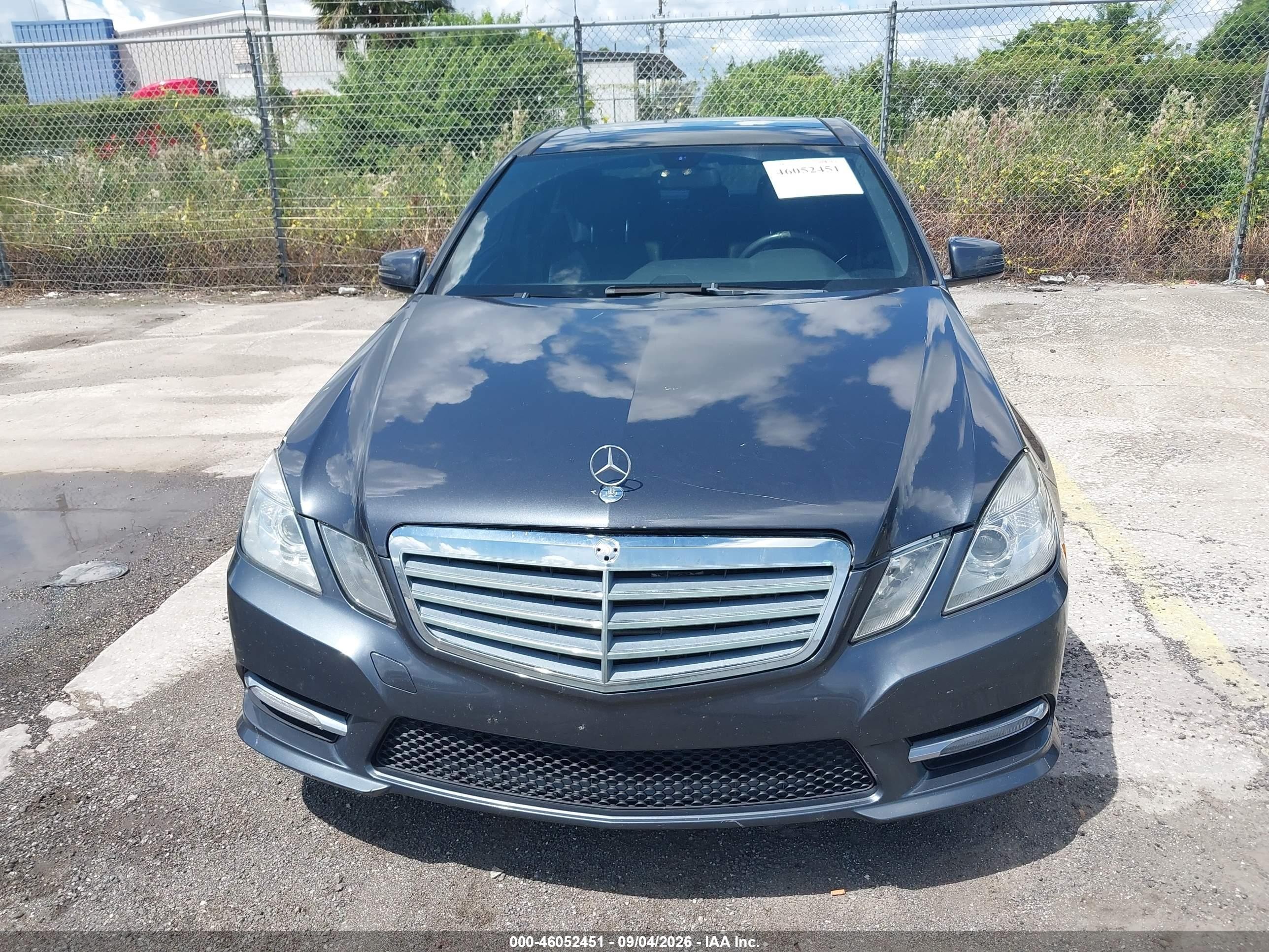 2012 Mercedes-benz E 350 Bluetec   Gray vin: WDDHF2EB6CA587882