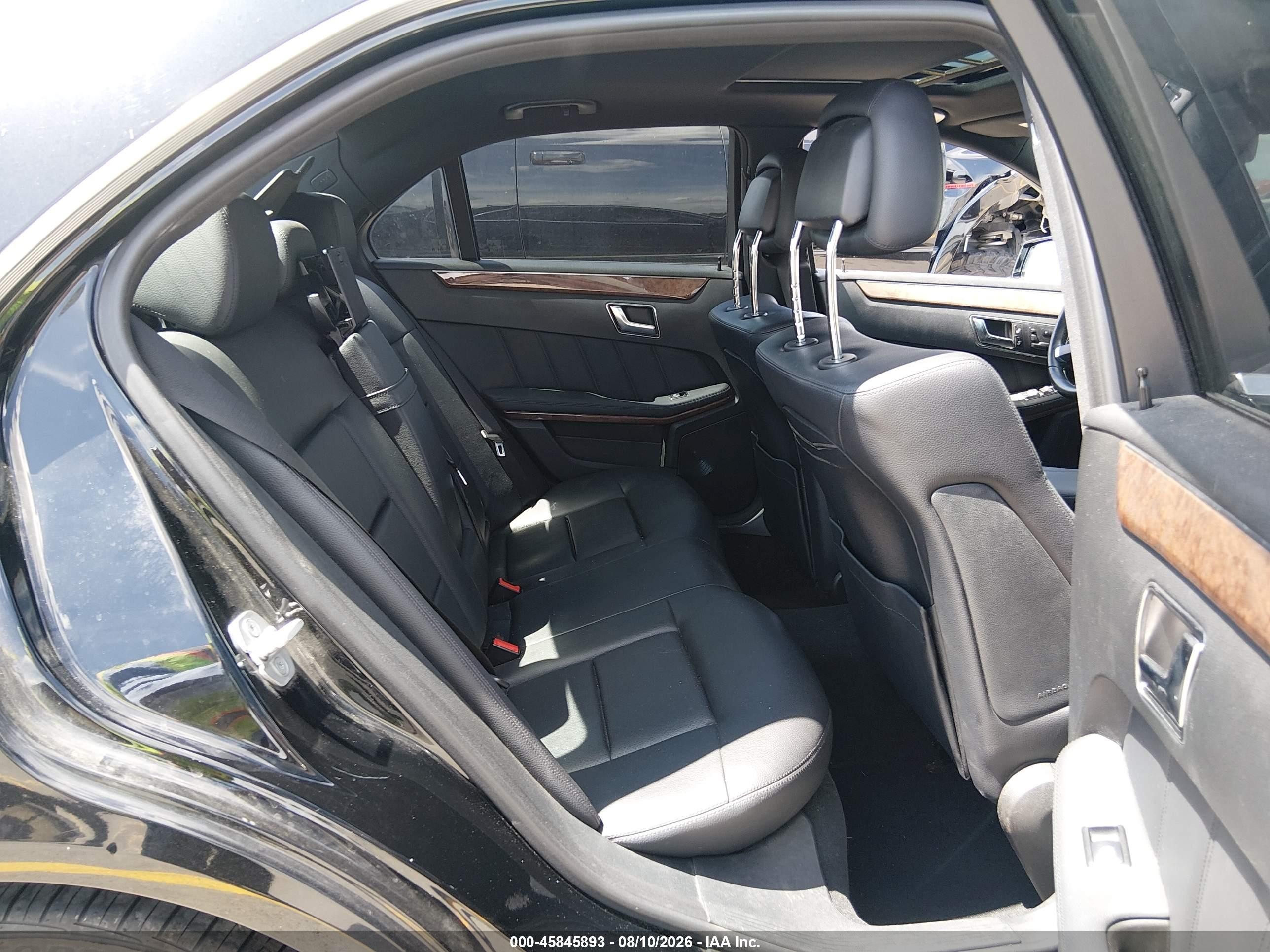 2012 Mercedes-benz E 350 Bluetec   Black vin: WDDHF2EB6CA603269