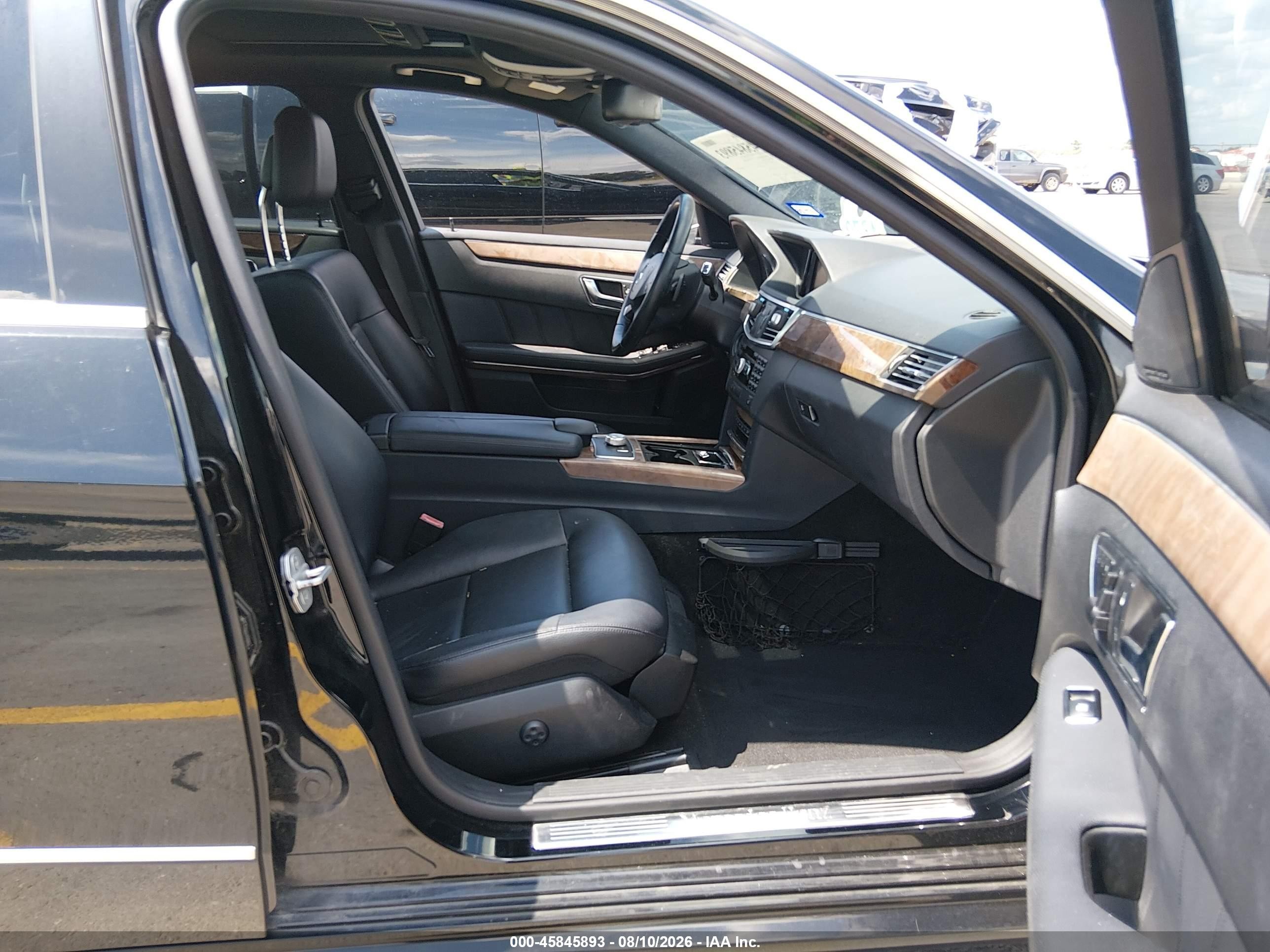 2012 Mercedes-benz E 350 Bluetec   Black vin: WDDHF2EB6CA603269