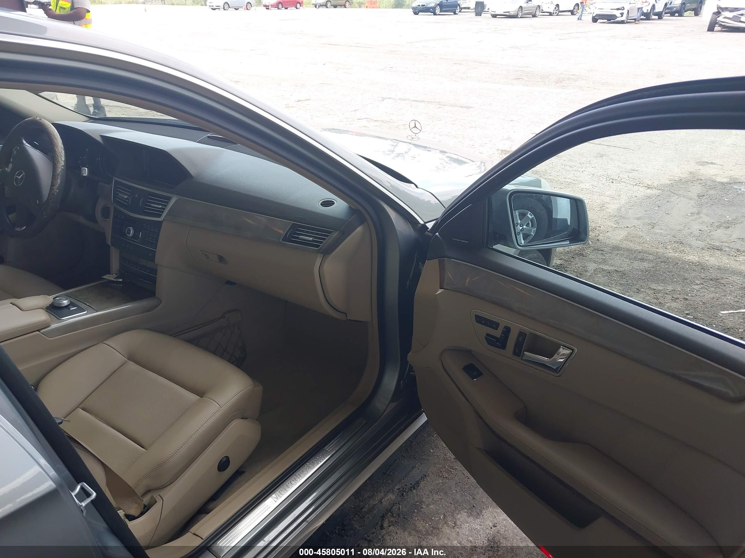 2011 Mercedes-benz E 350 Bluetec   Silver vin: WDDHF2EB7BA329580