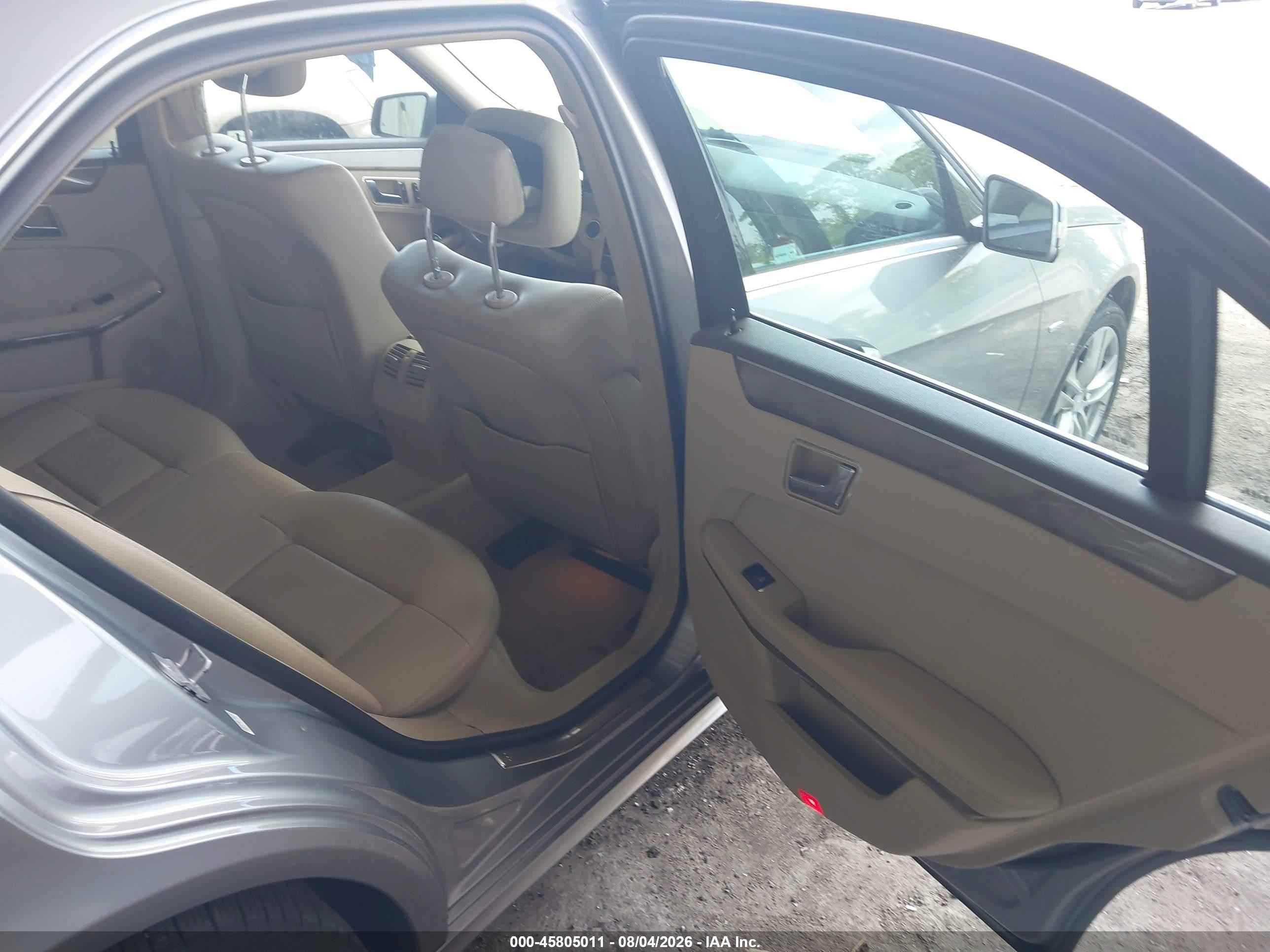 2011 Mercedes-benz E 350 Bluetec   Silver vin: WDDHF2EB7BA329580