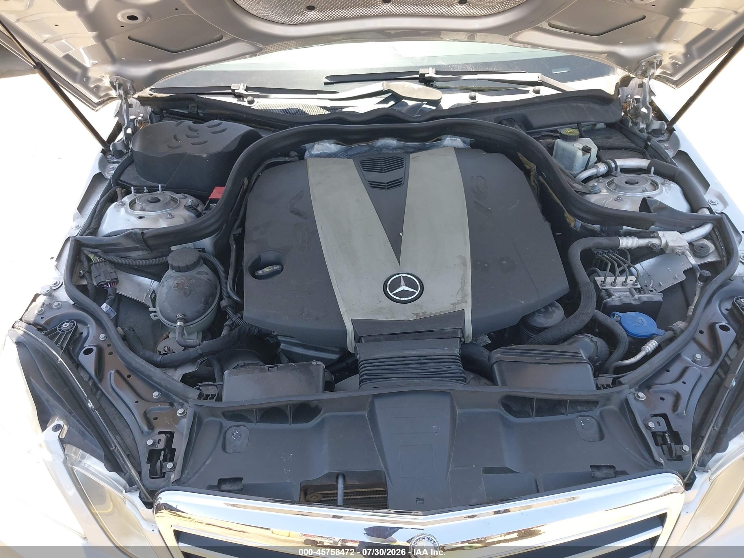 2012 Mercedes-benz E 350 Bluetec   Silver vin: WDDHF2EB7CA575207