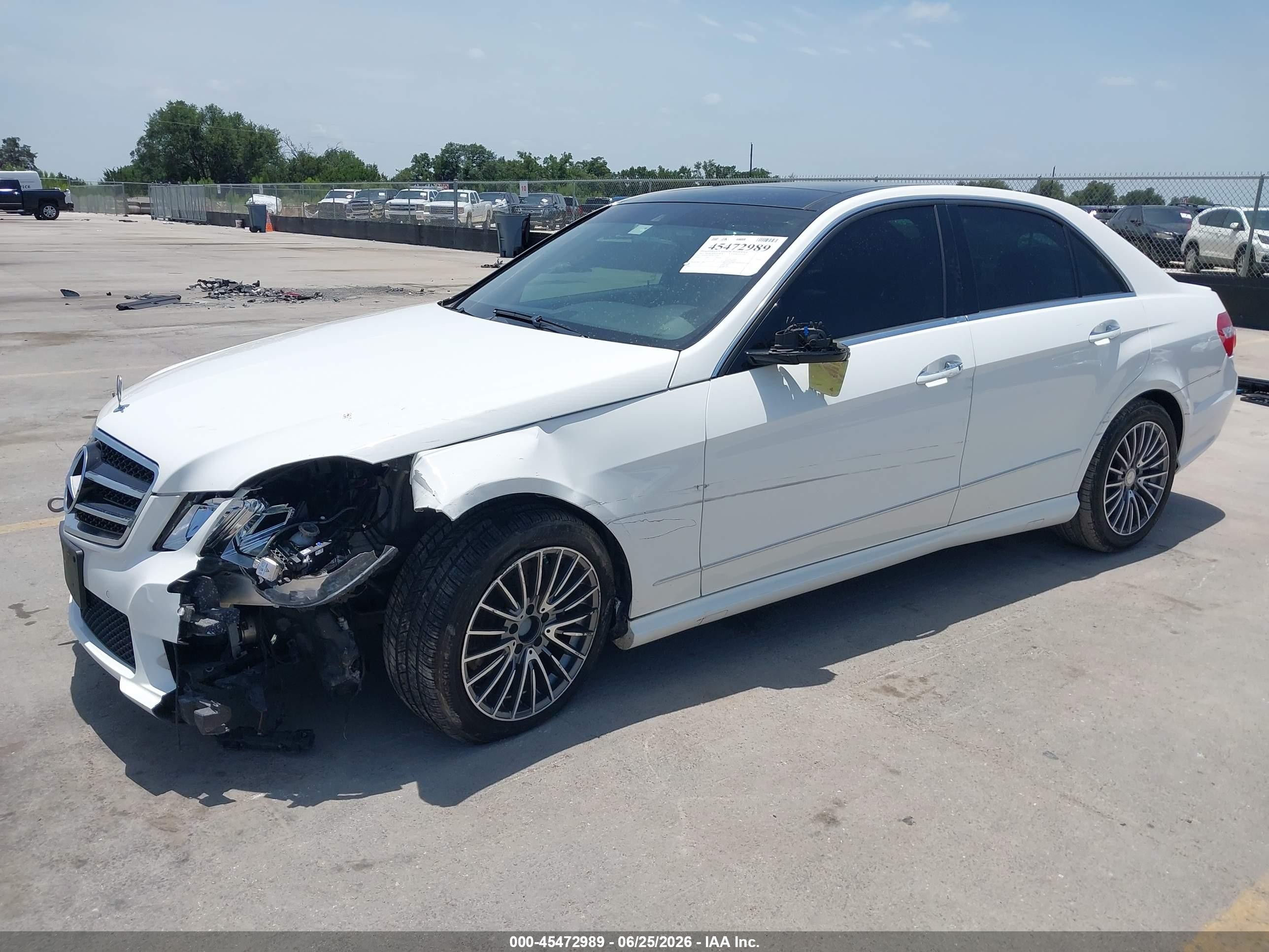2013 Mercedes-benz E 350 Bluetec   White vin: WDDHF2EB7DA723969