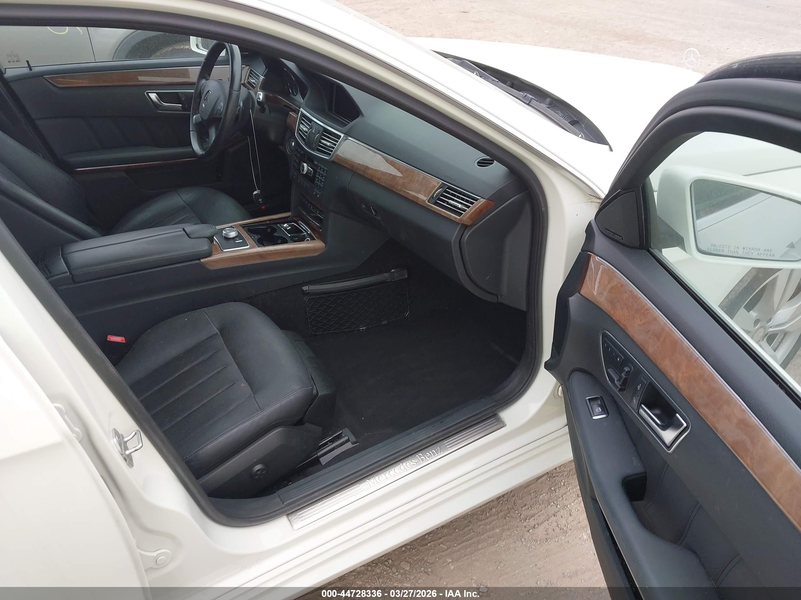 2012 Mercedes-benz E 350 Bluetec   White vin: WDDHF2EB9CA560949