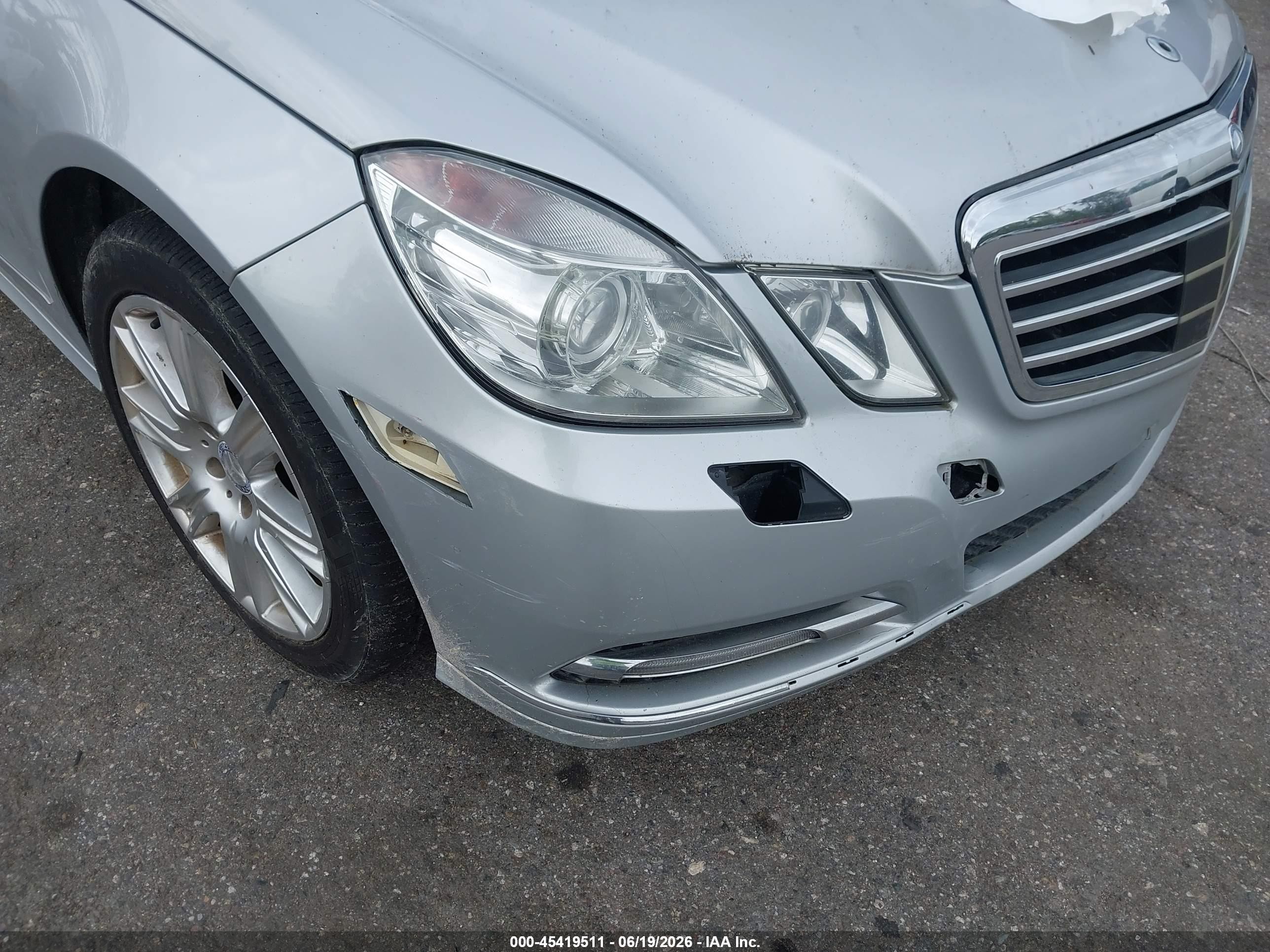 2012 Mercedes-benz E 350 Bluetec   Silver vin: WDDHF2EBXCA591238