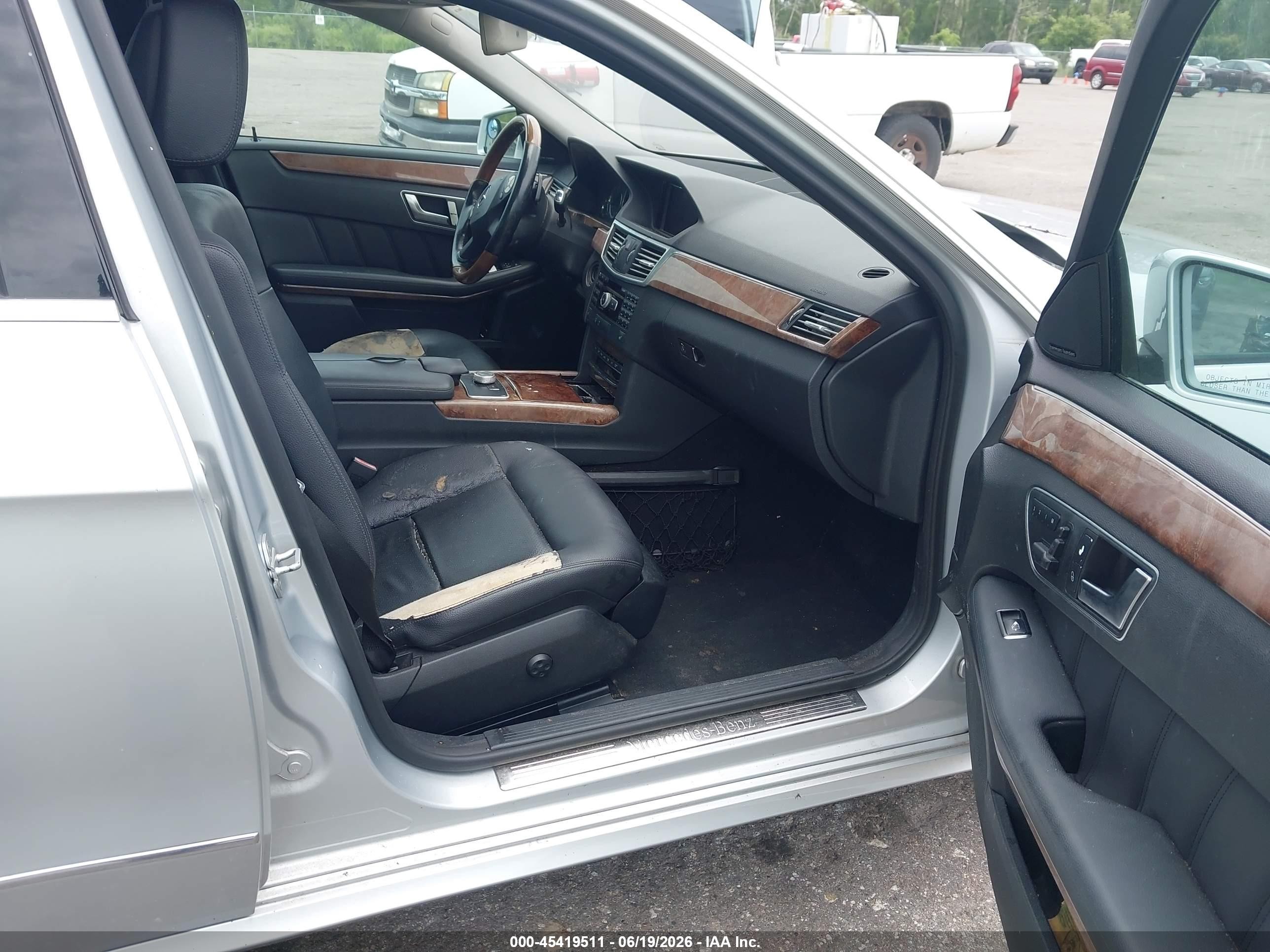 2012 Mercedes-benz E 350 Bluetec   Silver vin: WDDHF2EBXCA591238
