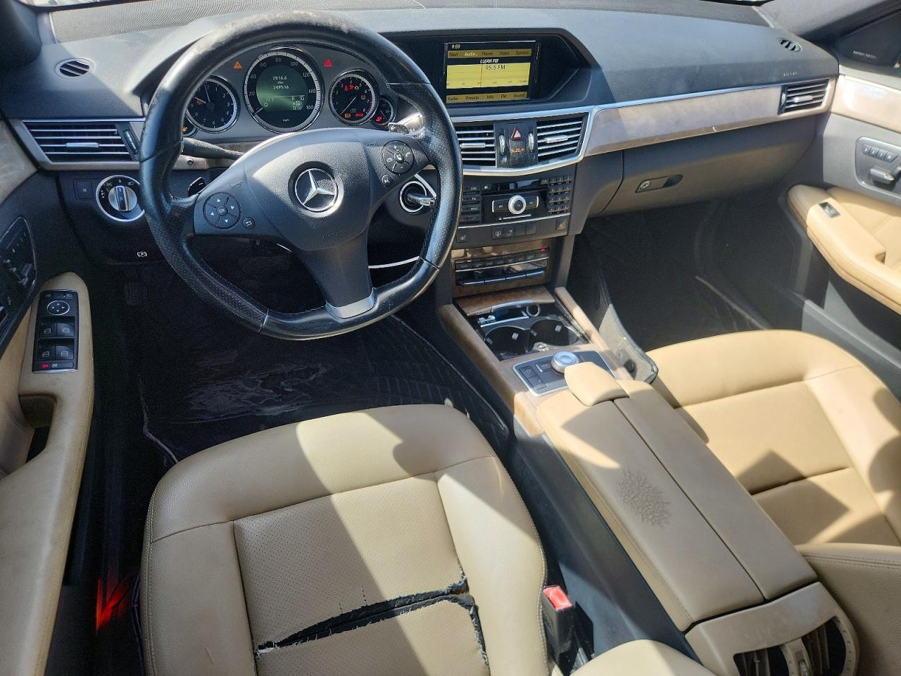 2011 Mercedes-benz E 350 Brown vin: WDDHF5GB0BA373547