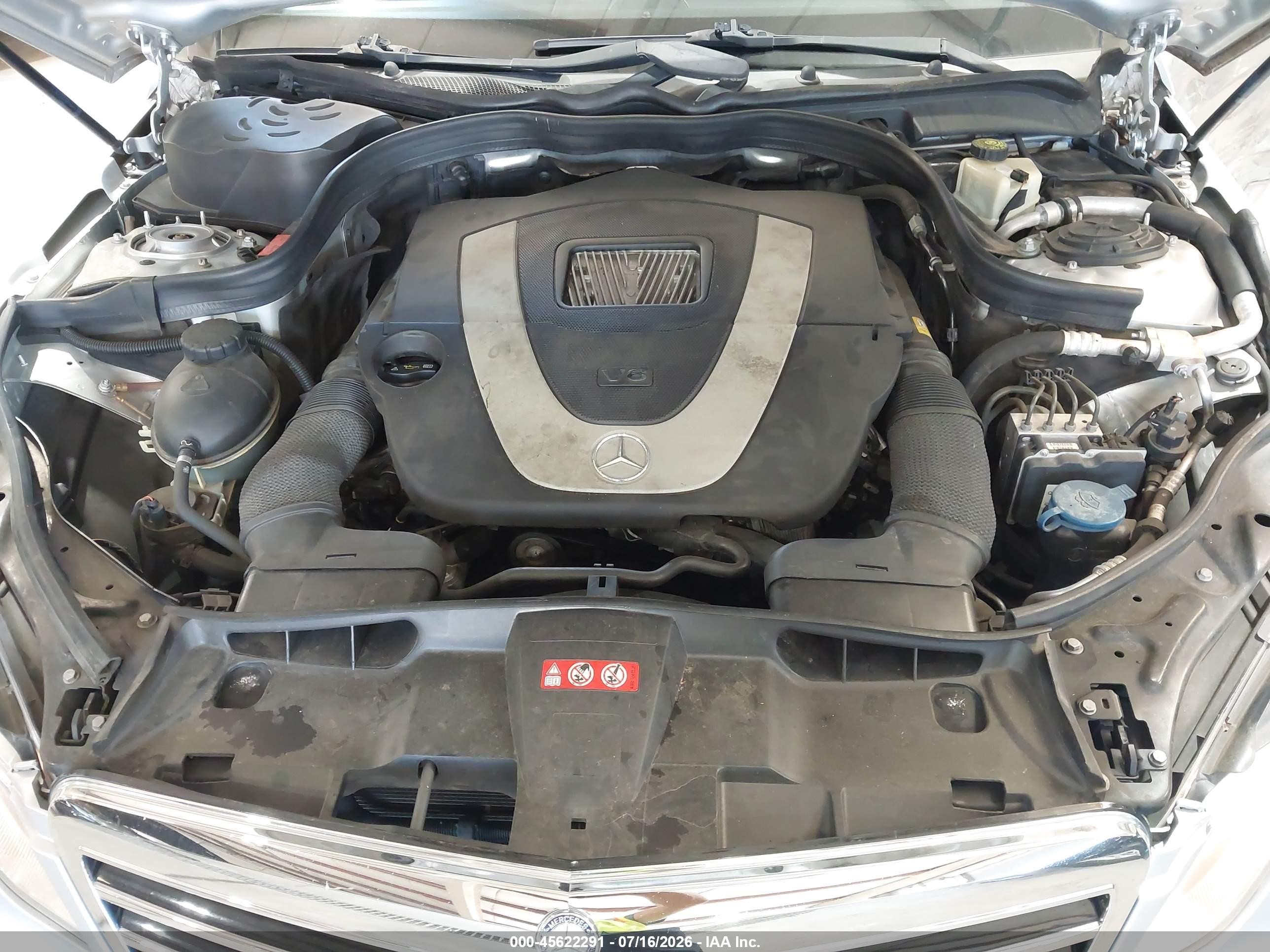 2010 Mercedes-benz E 350   Gray vin: WDDHF5GB4AA166237
