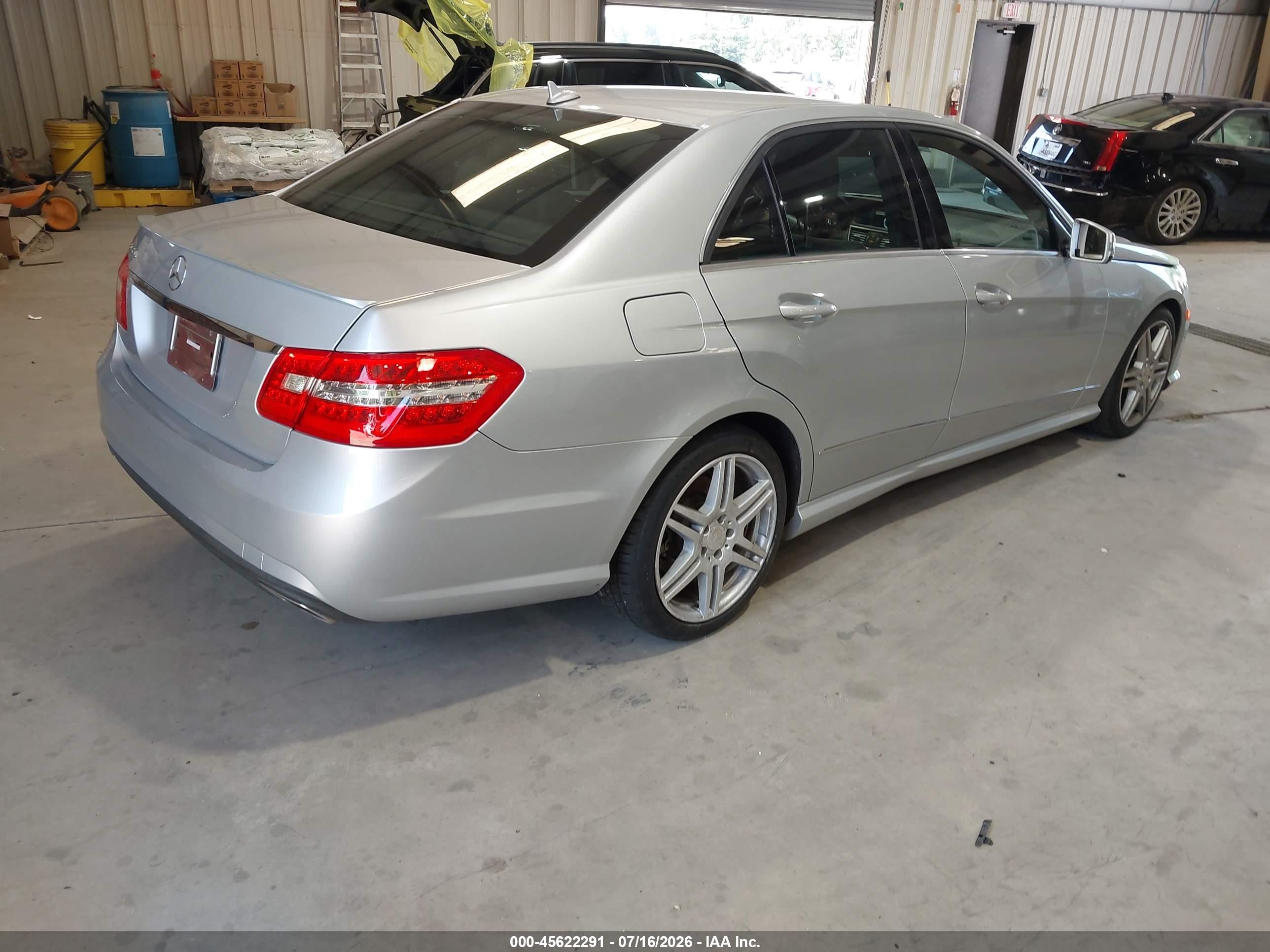 2010 Mercedes-benz E 350   Gray vin: WDDHF5GB4AA166237