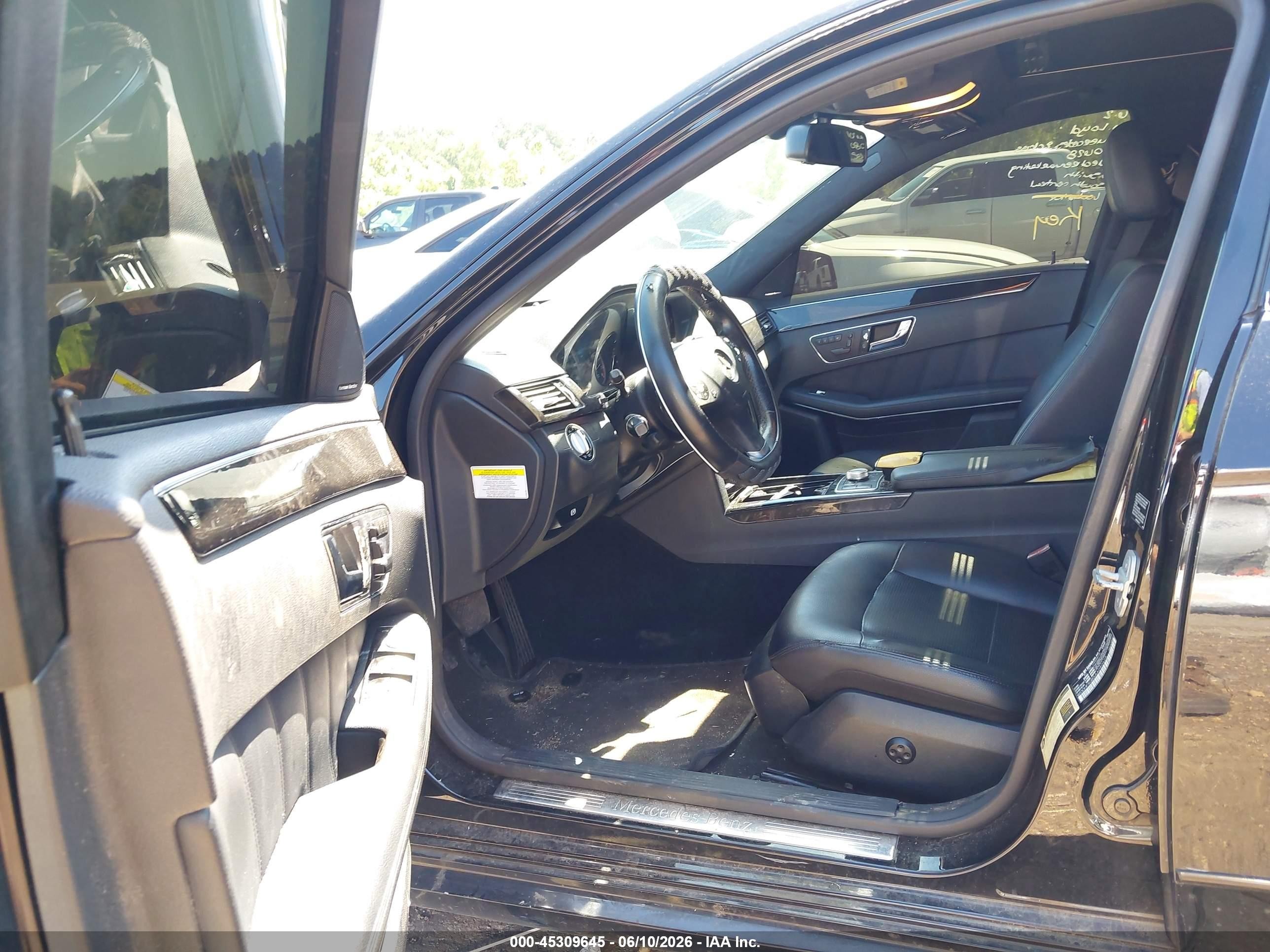 2010 Mercedes-benz E 350 Black vin: WDDHF5GB5AA080628