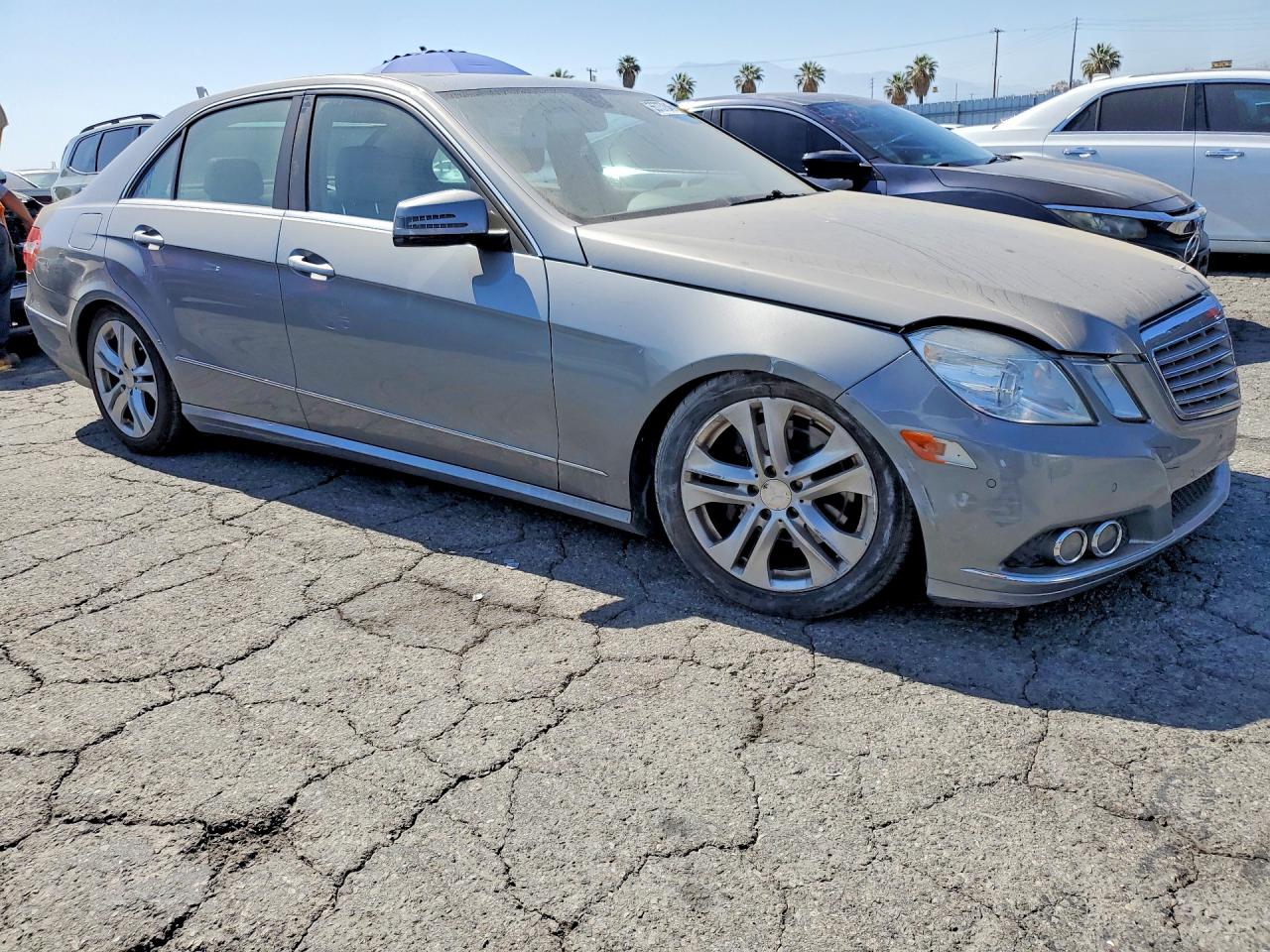 2011 Mercedes-benz E 350 Gray vin: WDDHF5GB6BA445089
