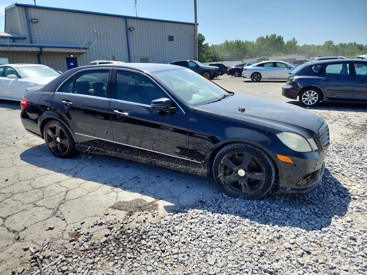 2010 Mercedes-benz E 350 Black vin: WDDHF5GB7AA024013