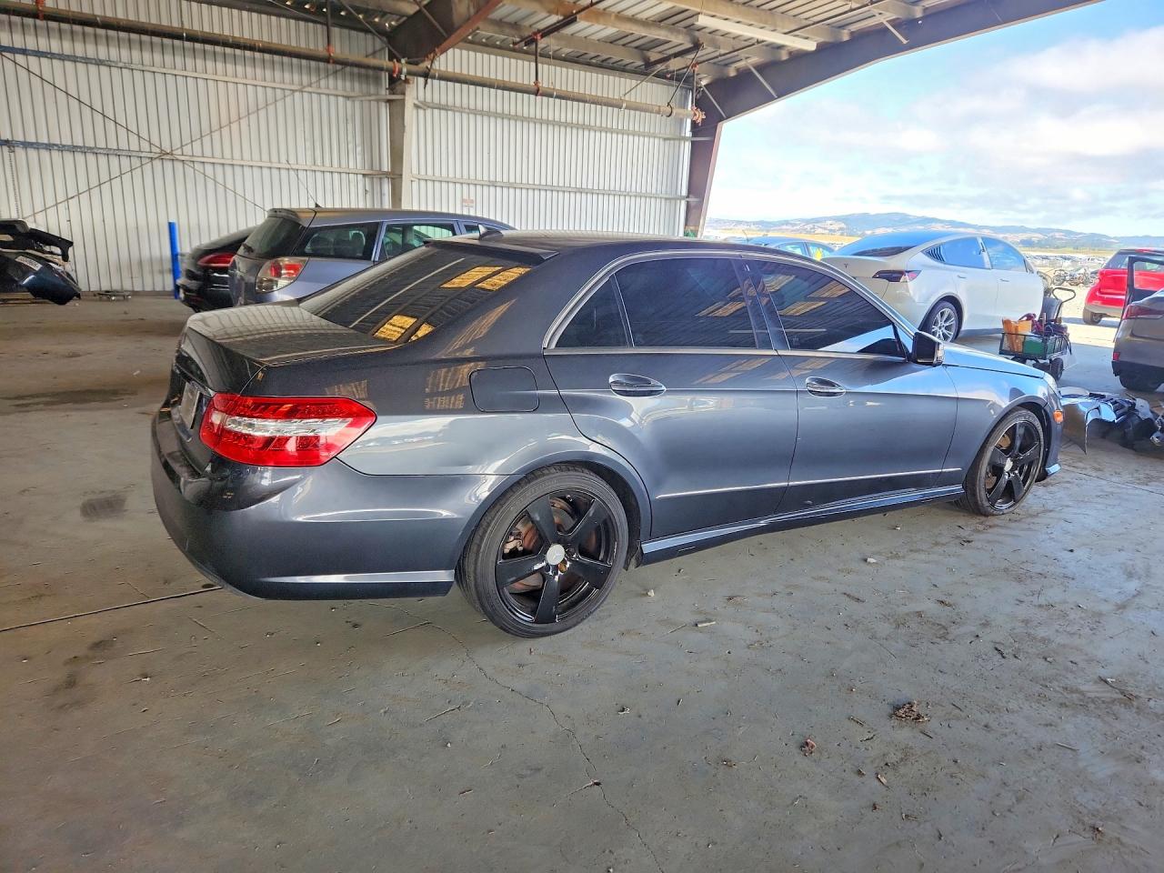2010 Mercedes-benz E 350 Gray vin: WDDHF5GB7AA030541