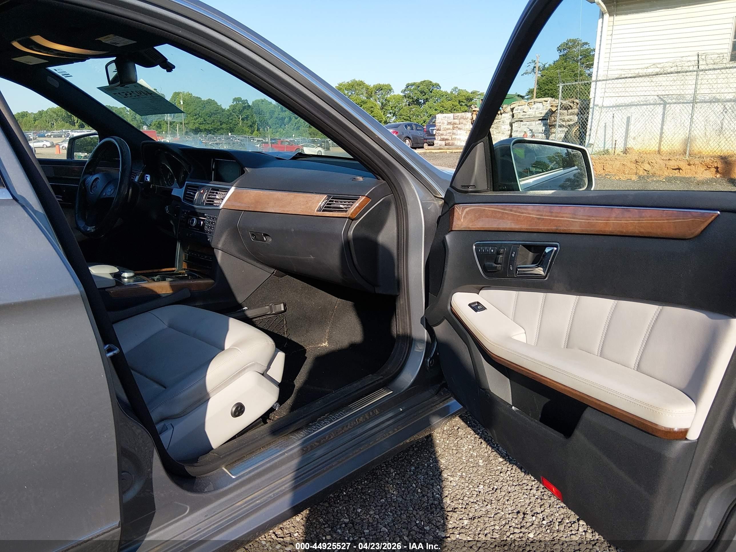 2011 Mercedes-benz E 350   Gray vin: WDDHF5GB7BA417074