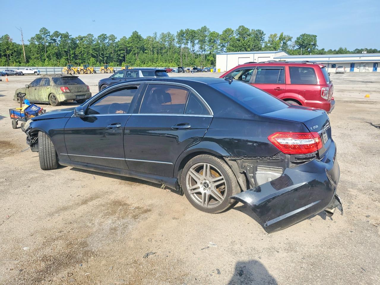 2010 Mercedes-benz E 350 Black vin: WDDHF5GB8AA044366