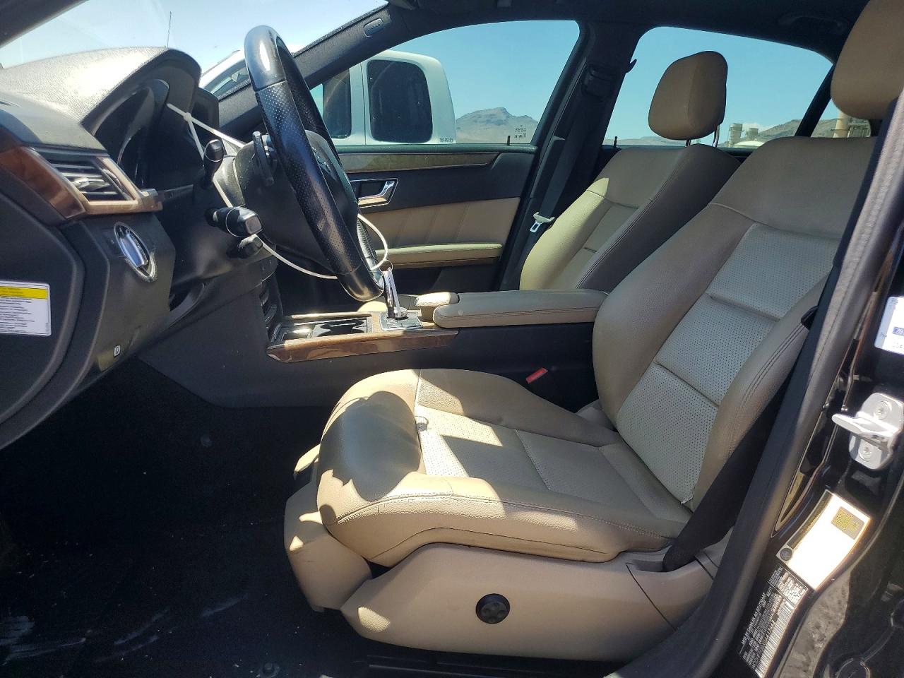 2011 Mercedes-benz E 350 Black vin: WDDHF5GBXBA417442