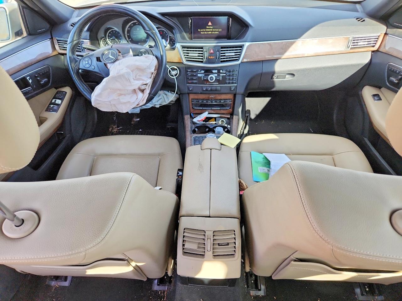 2011 Mercedes-benz E 350 Желто-коричневый vin: WDDHF5GBXBA433172