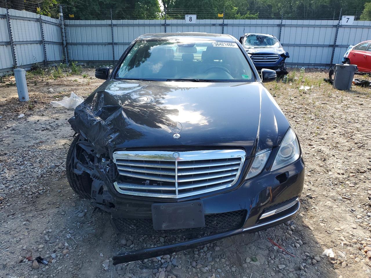 2011 Mercedes-benz E 350 Black vin: WDDHF5GBXBA494893
