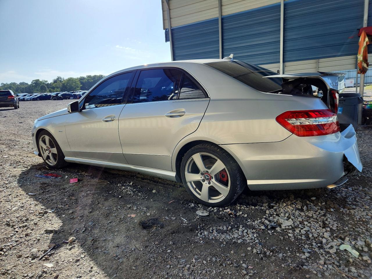 2012 Mercedes-benz E 350 Silver vin: WDDHF5KB0CA588306