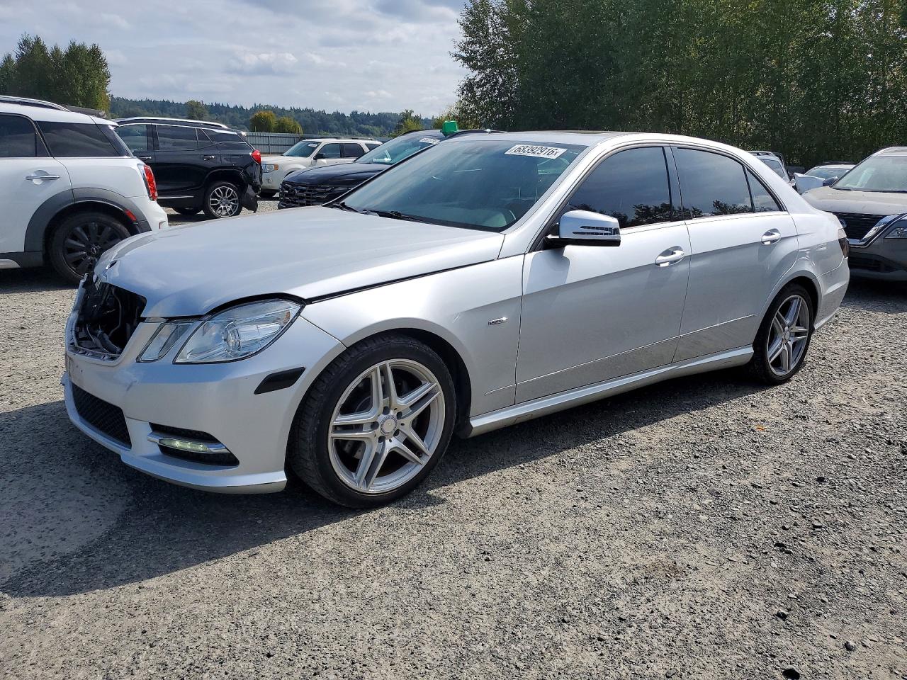 2012 Mercedes-benz E 350 Серебряный vin: WDDHF5KB0CA605881
