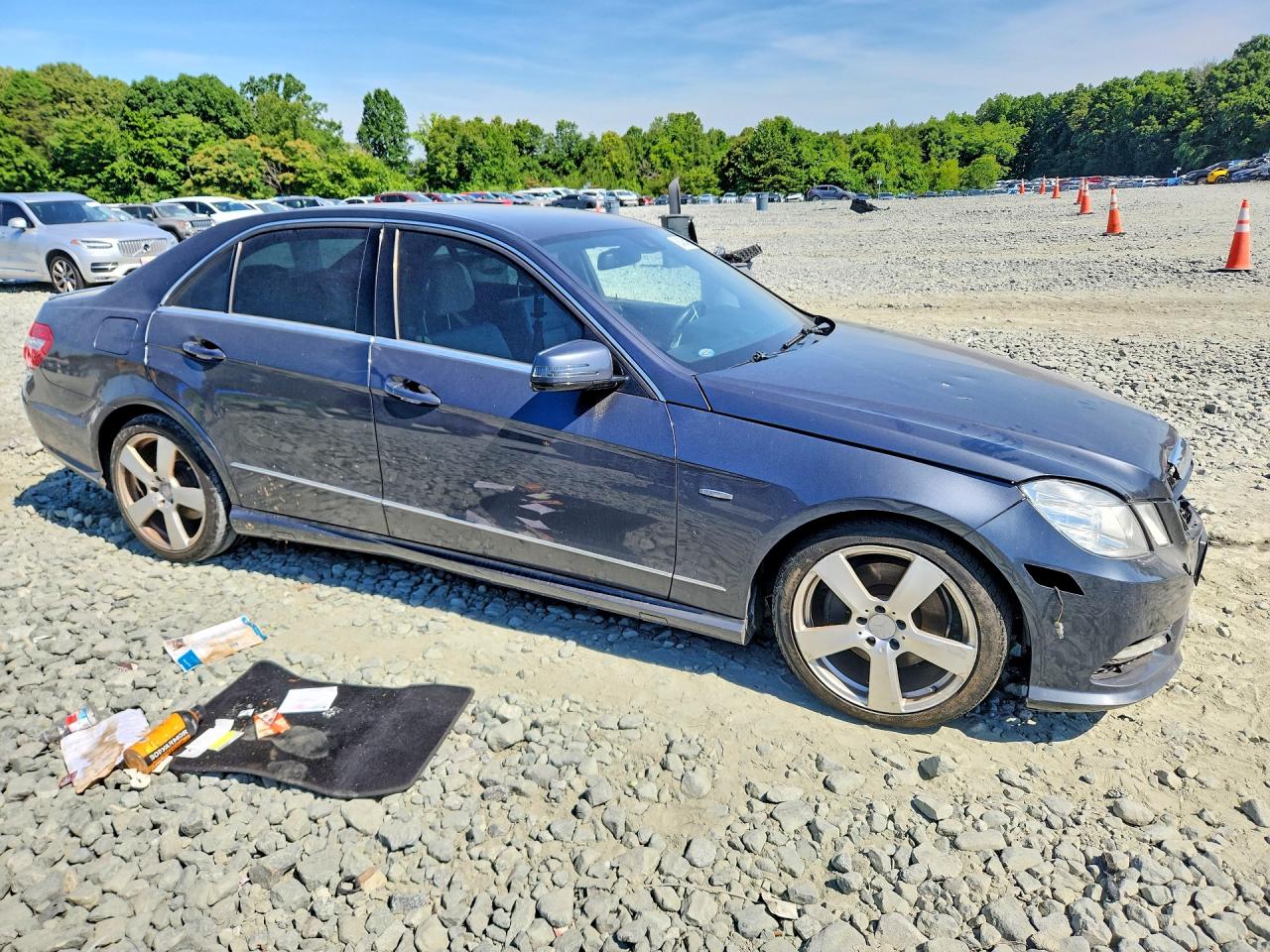 2012 Mercedes-benz E 350 Gray vin: WDDHF5KB0CA625094