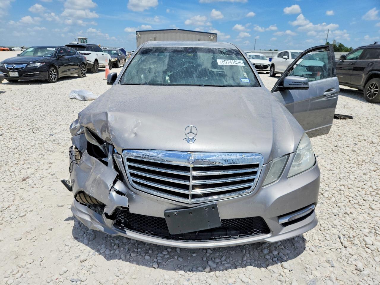 2013 Mercedes-benz E 350 Серый vin: WDDHF5KB0DA706548
