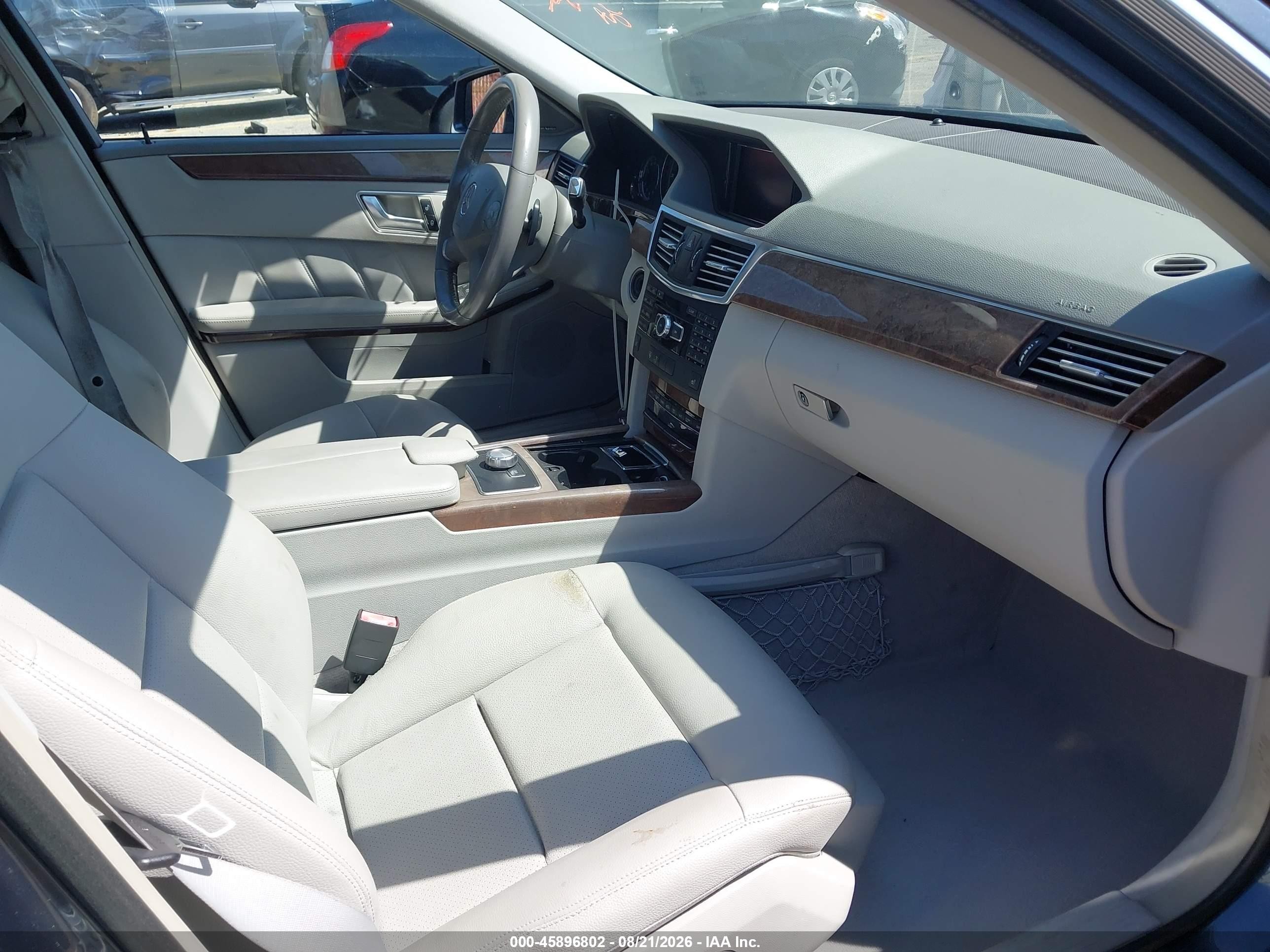 2013 Mercedes-benz E 350 Gray vin: WDDHF5KB0DA739209
