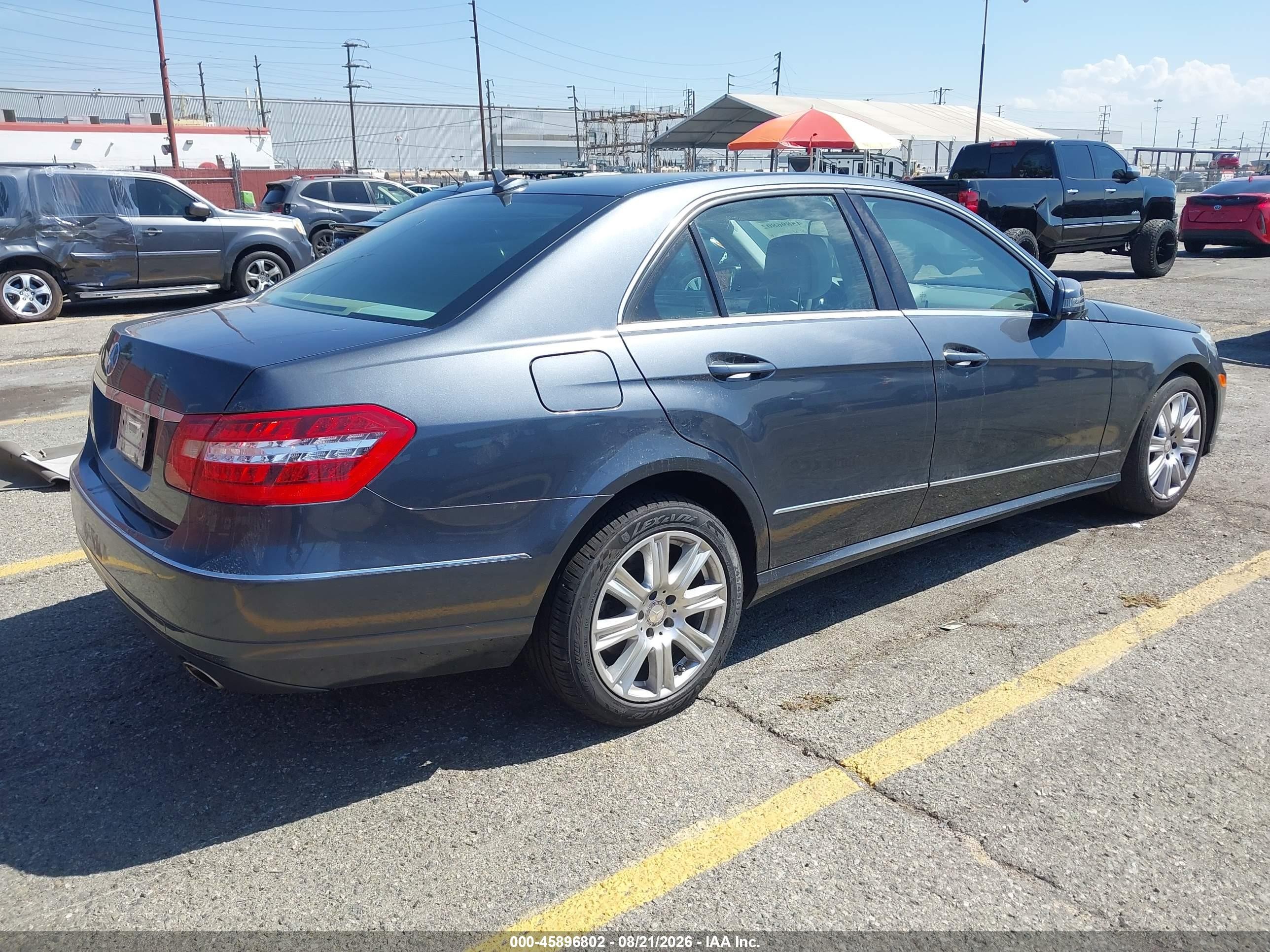 2013 Mercedes-benz E 350 Gray vin: WDDHF5KB0DA739209