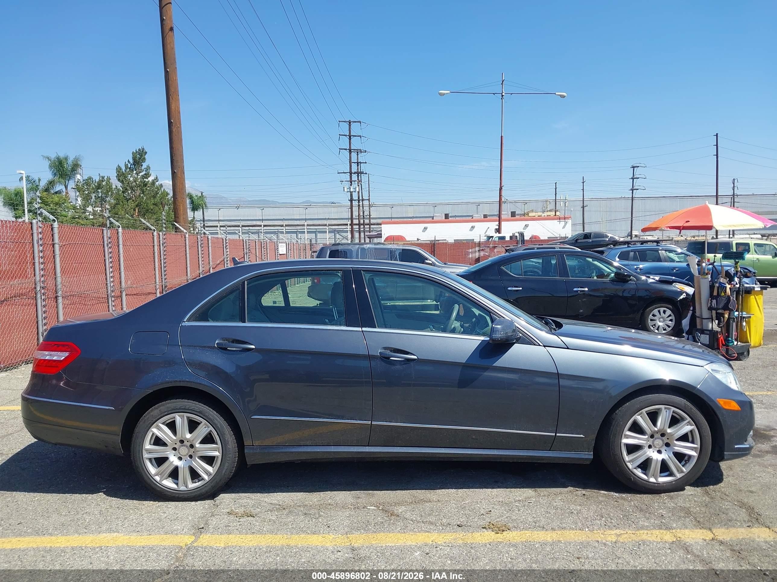 2013 Mercedes-benz E 350 Gray vin: WDDHF5KB0DA739209