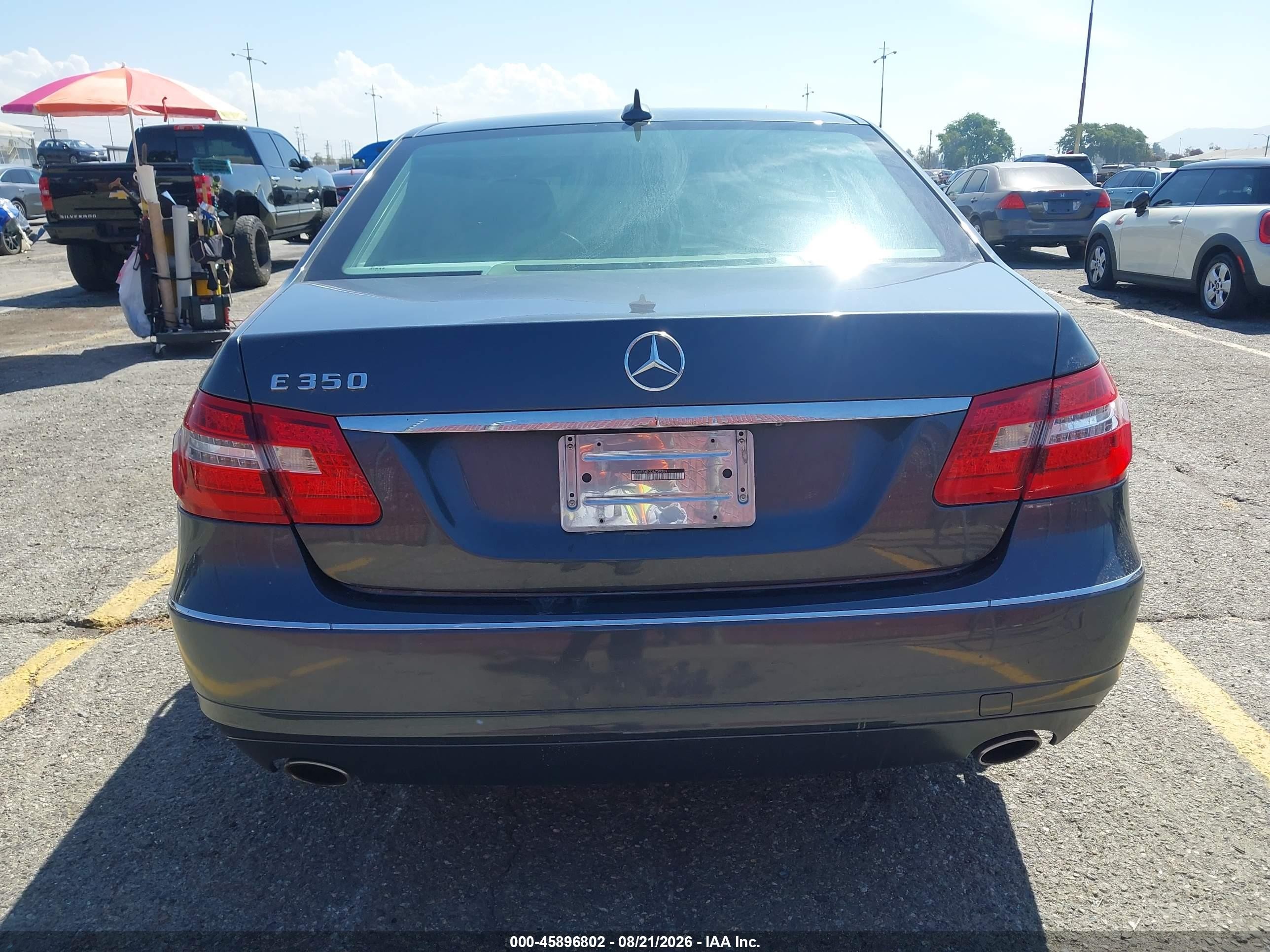 2013 Mercedes-benz E 350 Gray vin: WDDHF5KB0DA739209