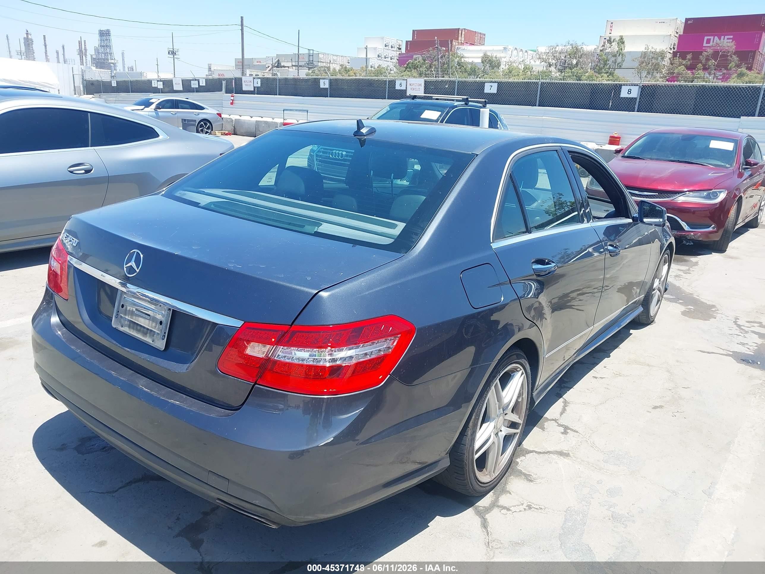 2013 Mercedes-benz E 350 Gray vin: WDDHF5KB0DA743695