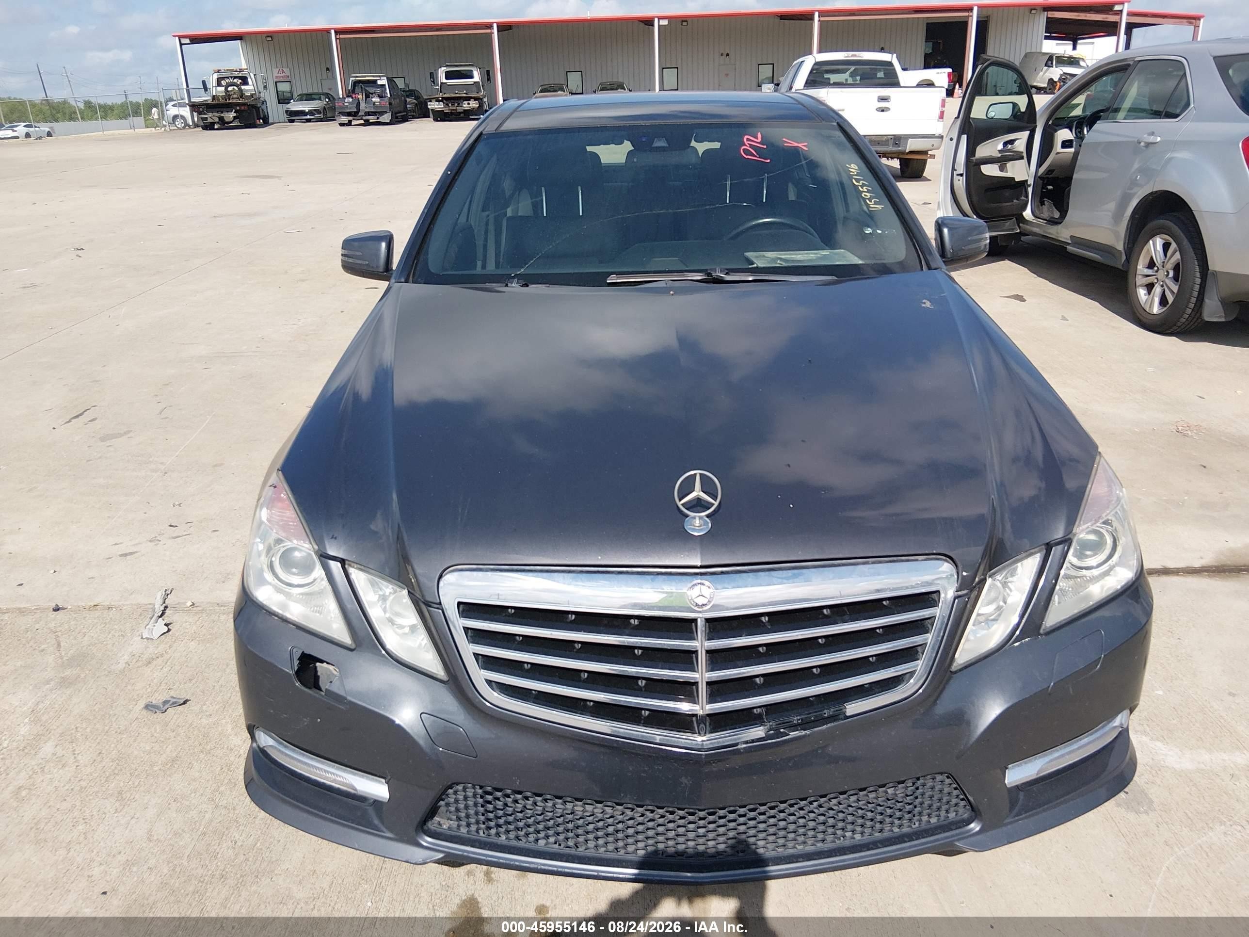 2013 Mercedes-benz E 350   Gray vin: WDDHF5KB0DA746404