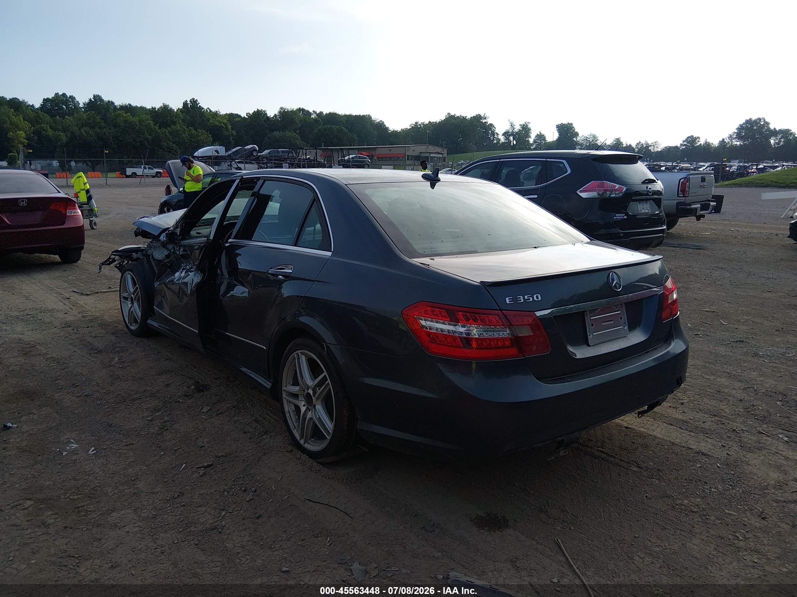 2013 Mercedes-benz E 350   Gray vin: WDDHF5KB0DA747133