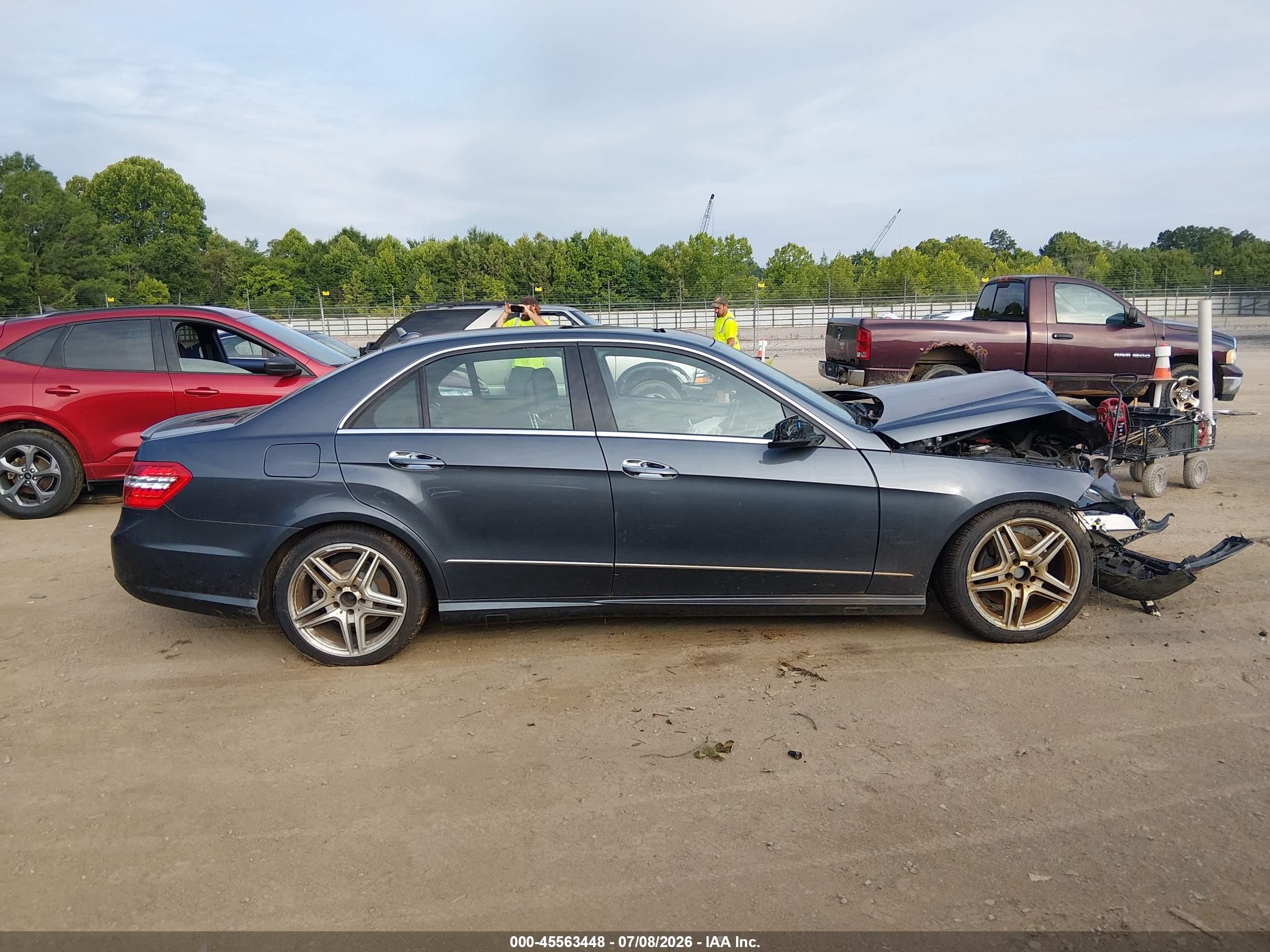 2013 Mercedes-benz E 350   Gray vin: WDDHF5KB0DA747133